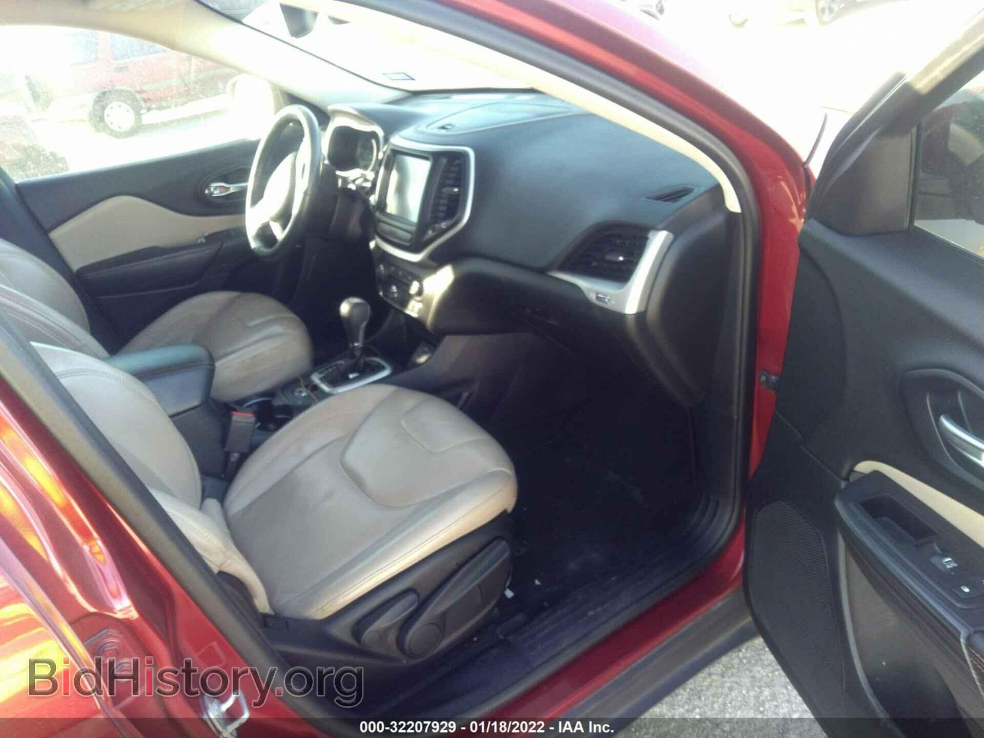 2016 JEEP CHEROKEE - VIN: 1C4PJLDB8GW256919 - Фото 5