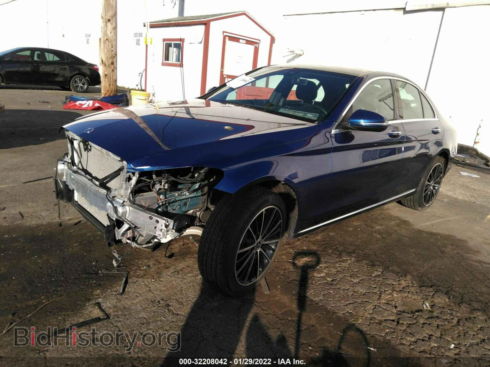 2021 MERCEDES-BENZ C-CLASS - VIN: W1KWF8EB4MR605065 - Фото 2