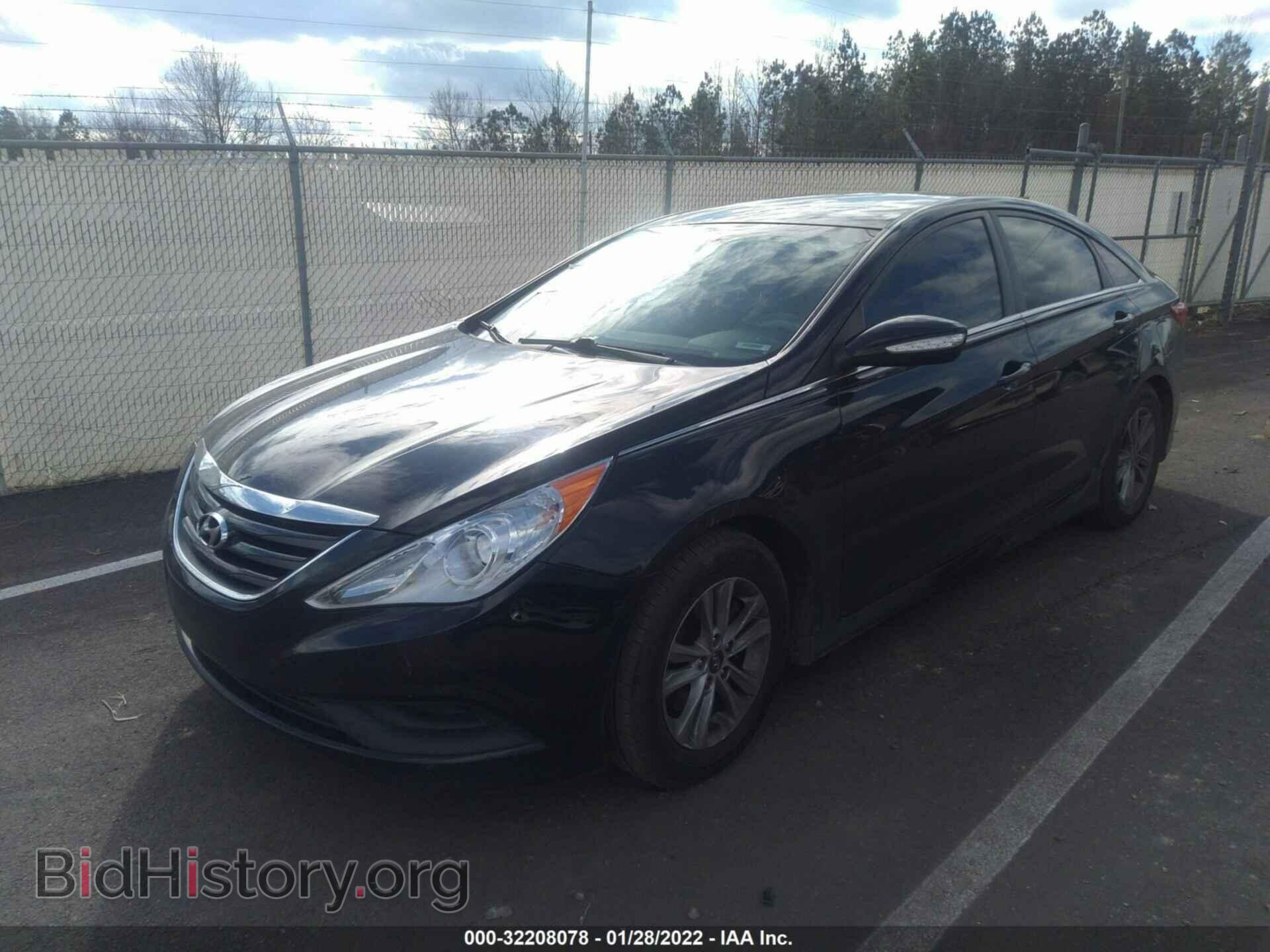 2014 HYUNDAI SONATA - VIN: 5NPEB4ACXEH893109 - Фото 2