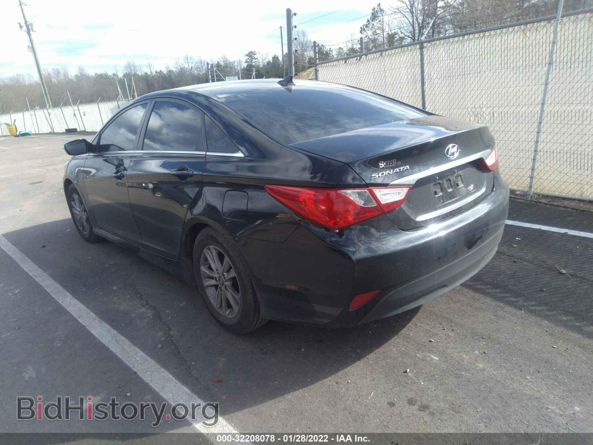 2014 HYUNDAI SONATA - VIN: 5NPEB4ACXEH893109 - Фото 3