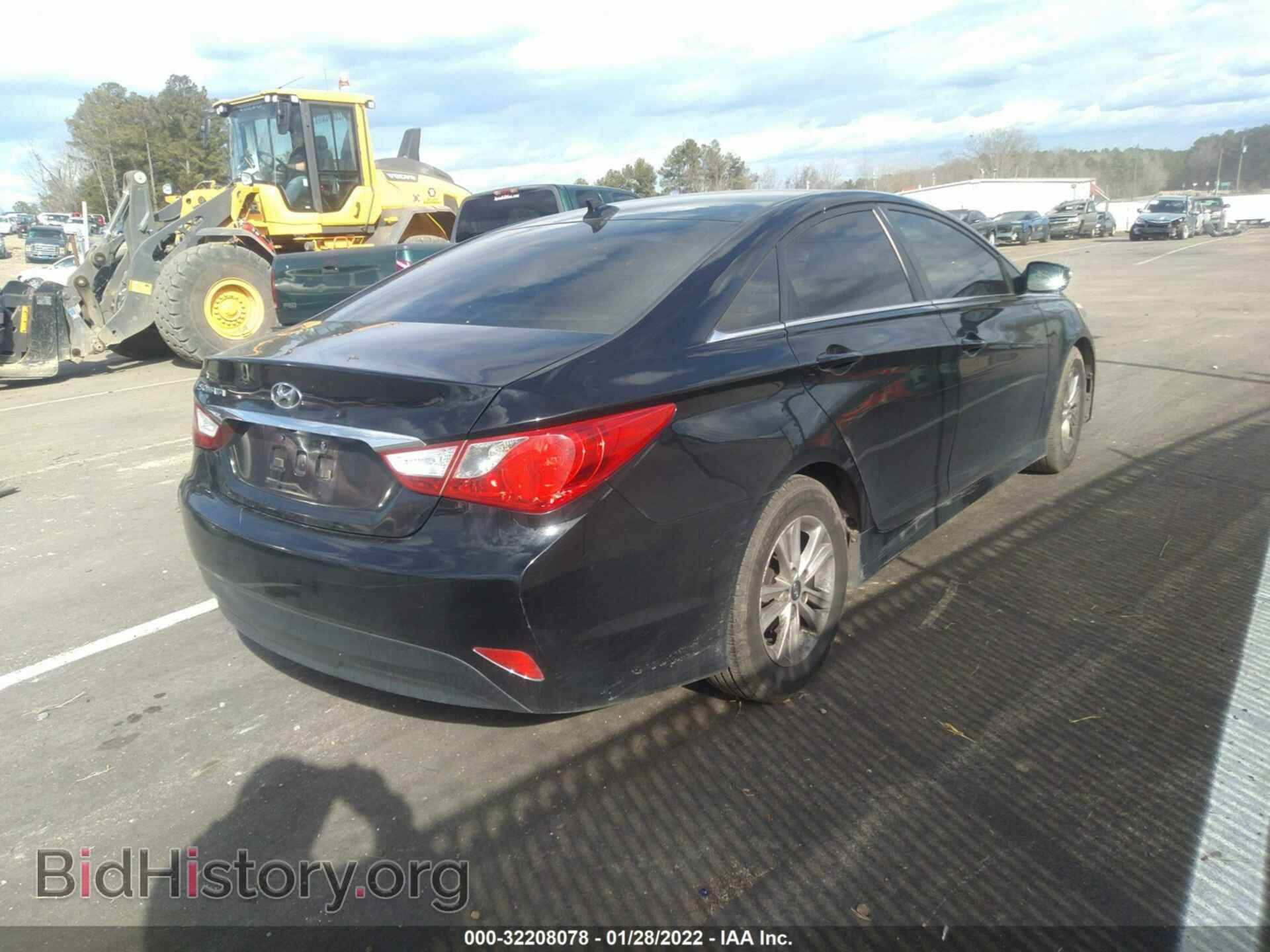 2014 HYUNDAI SONATA - VIN: 5NPEB4ACXEH893109 - Фото 4