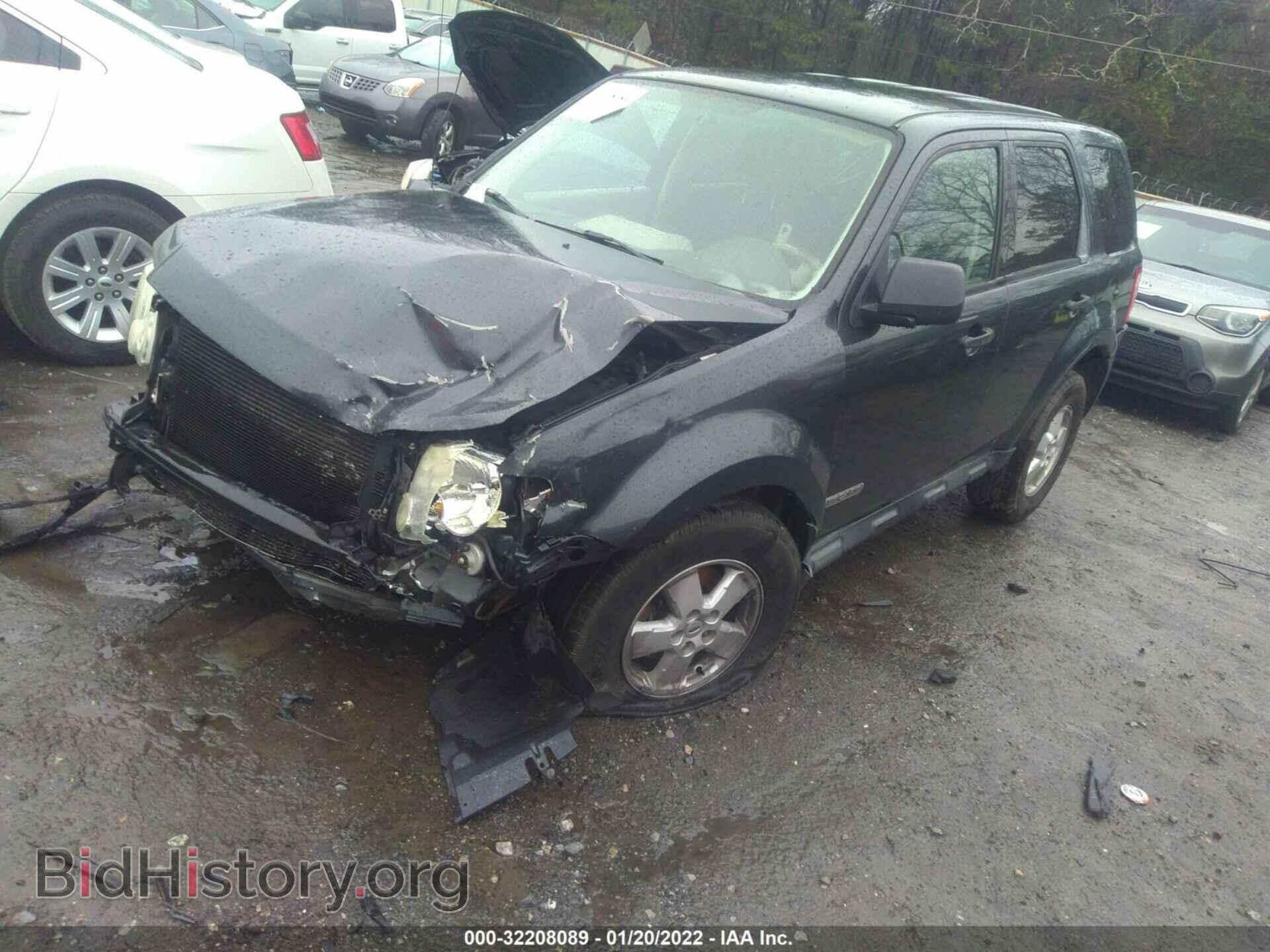 2008 FORD ESCAPE - VIN: 1FMCU02Z08KA39678 - Фото 2