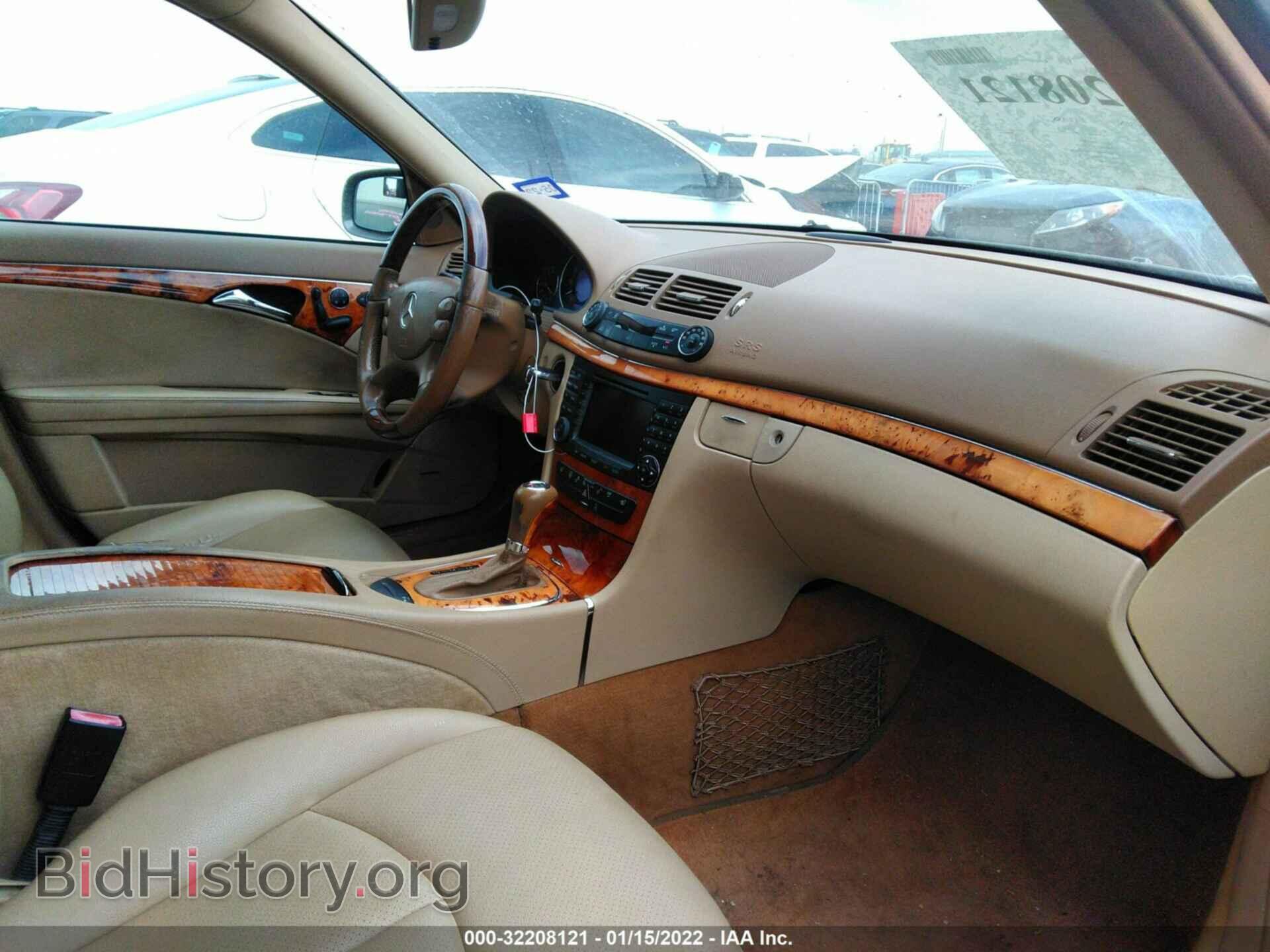2008 MERCEDES-BENZ E-CLASS - VIN: WDBUF22X68B229237 - Фото 5