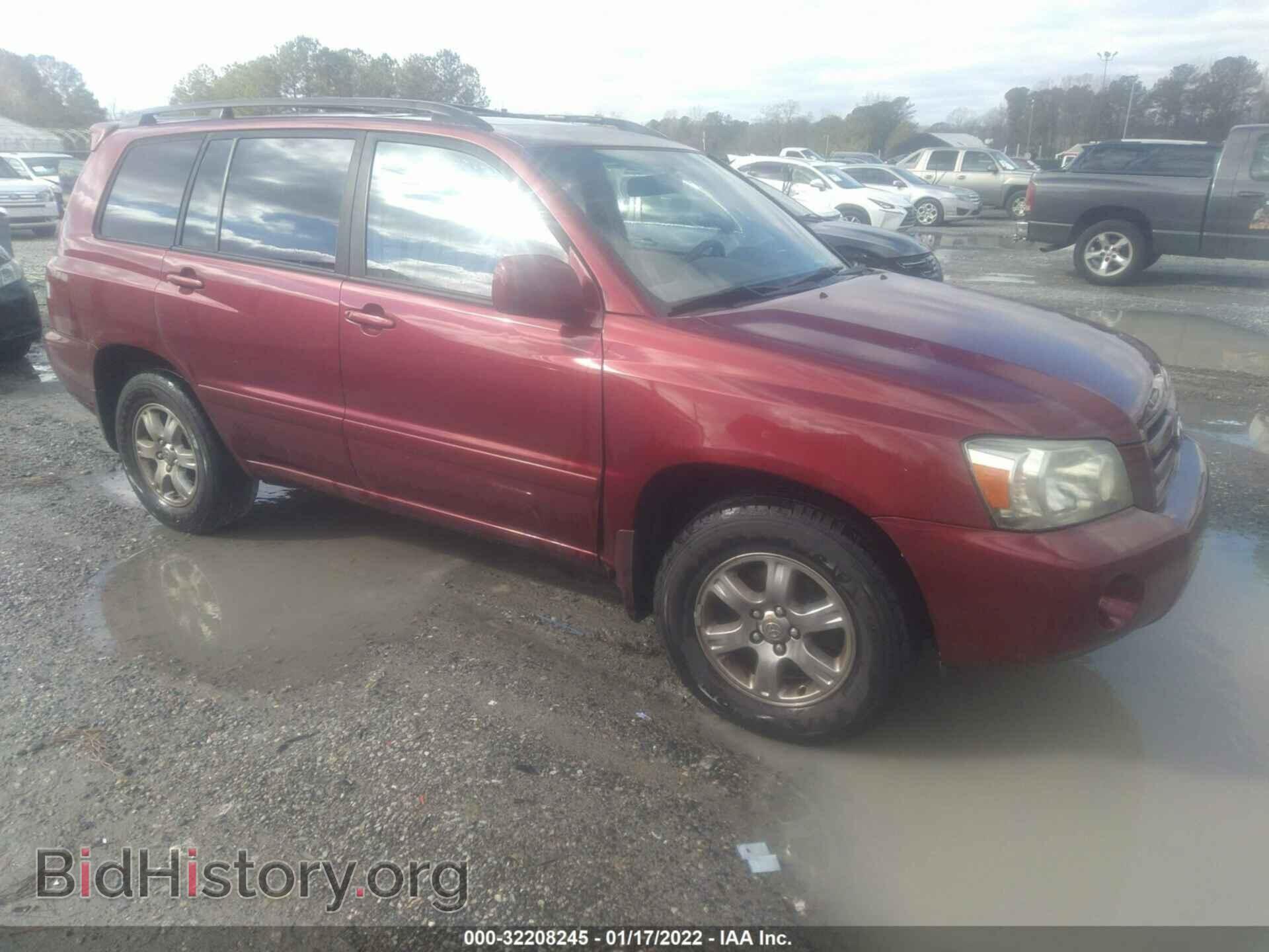 Photo JTEDP21A470138386 - TOYOTA HIGHLANDER 2007