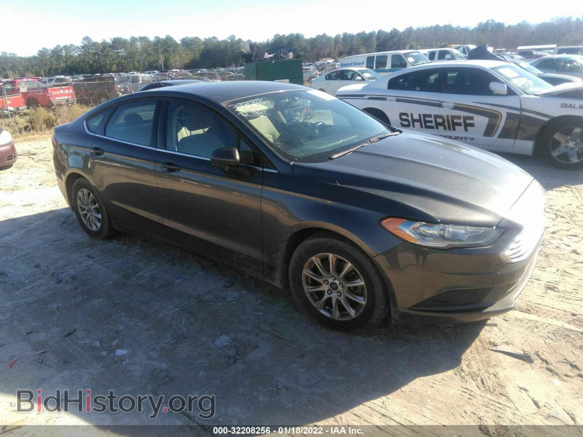 Фотография 3FA6P0G76HR383386 - FORD FUSION 2017