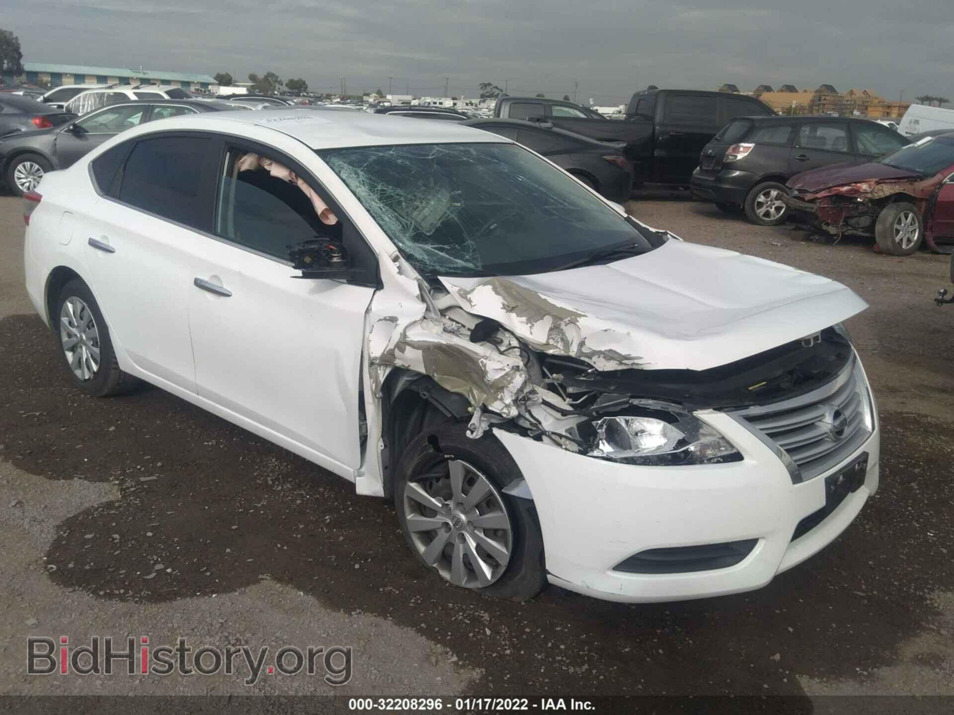 Photo 3N1AB7AP2FL695101 - NISSAN SENTRA 2015