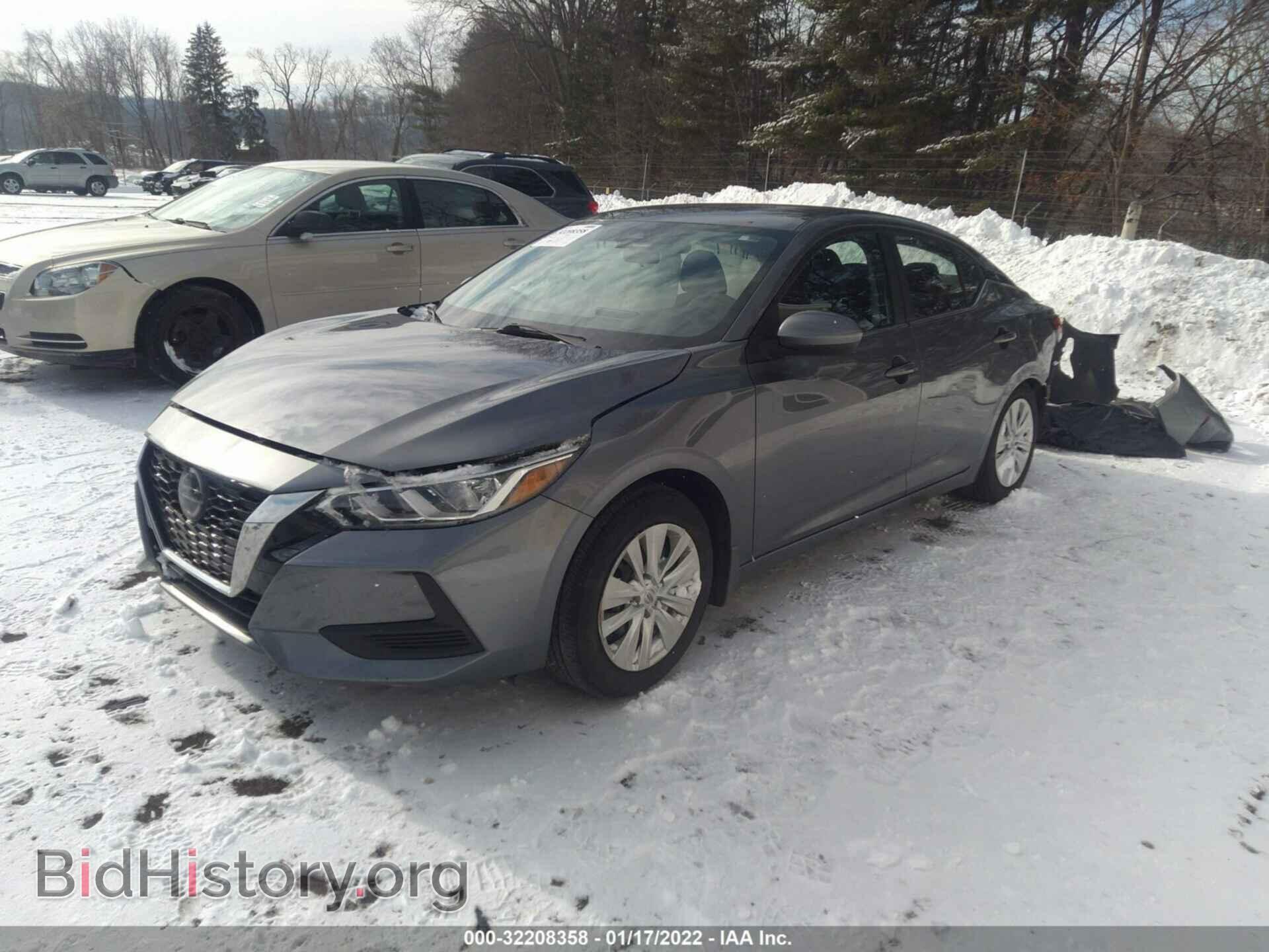 2020 NISSAN SENTRA - VIN: 3N1AB8BVXLY259128 - Фото 2