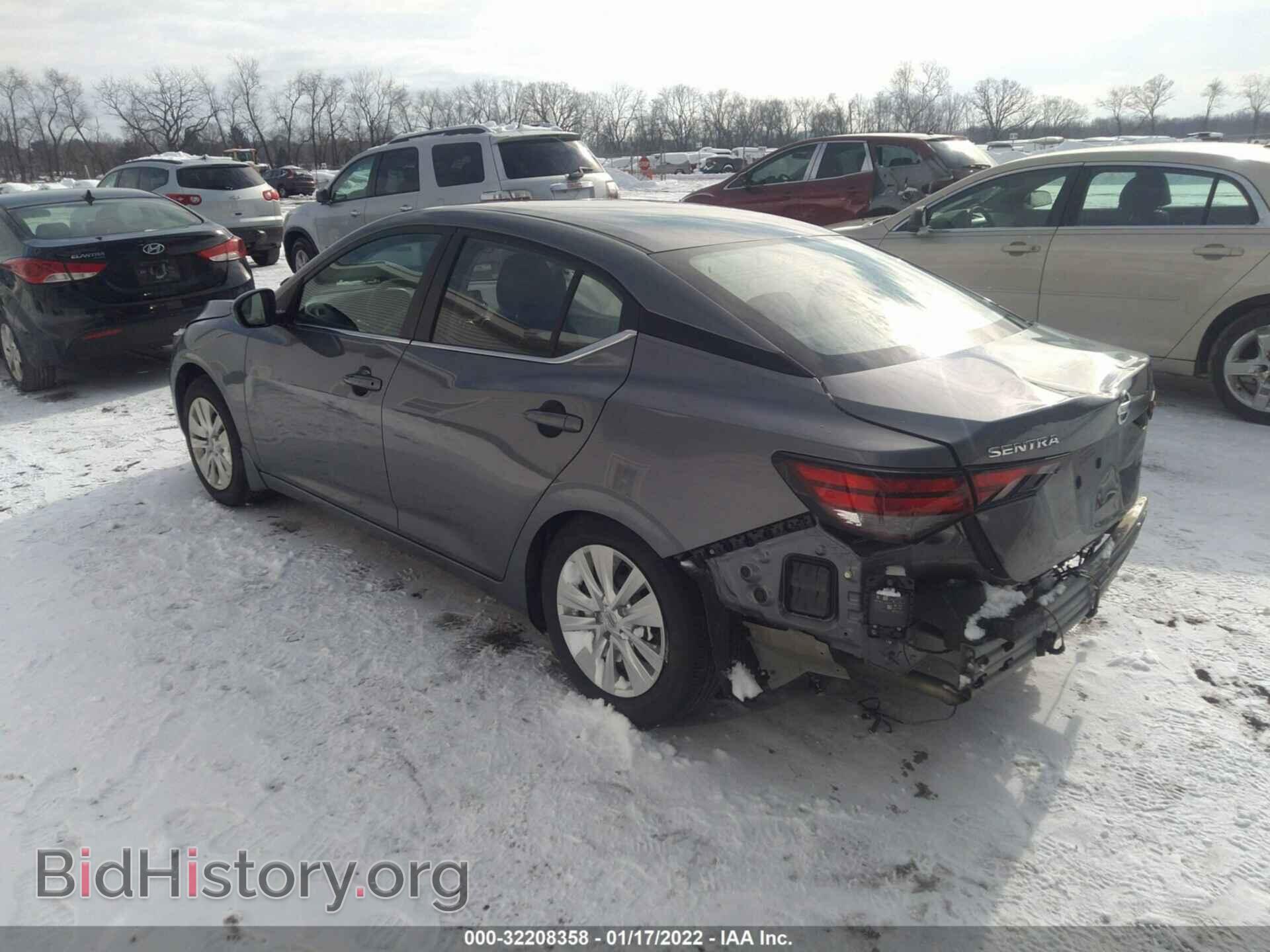 2020 NISSAN SENTRA - VIN: 3N1AB8BVXLY259128 - Фото 3