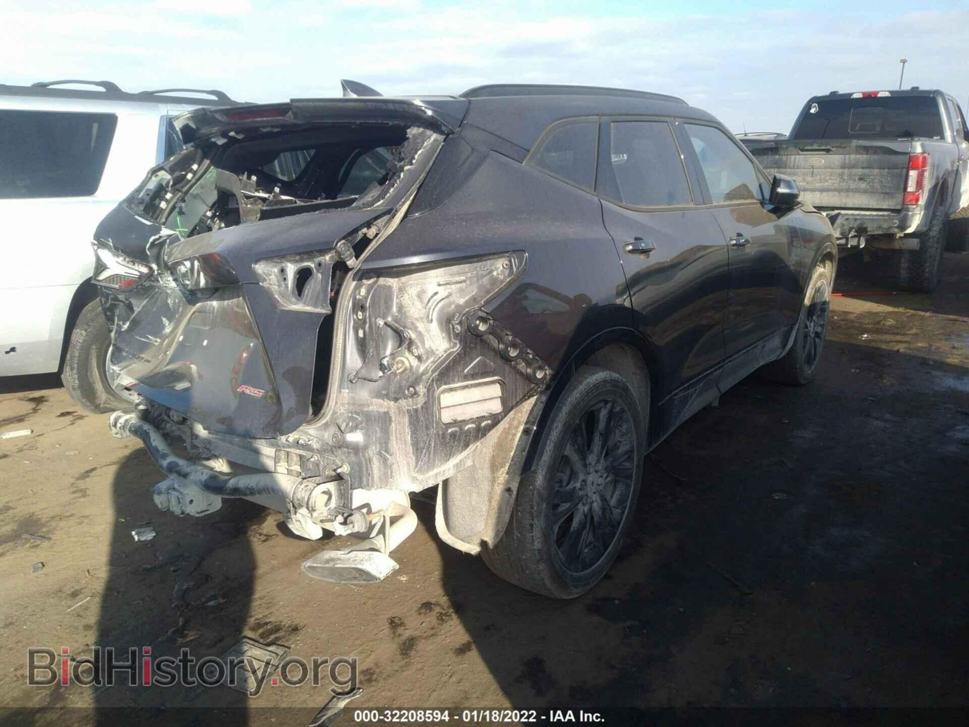 2021 CHEVROLET BLAZER - VIN: 3GNKBKRS6MS532376 - Фото 4