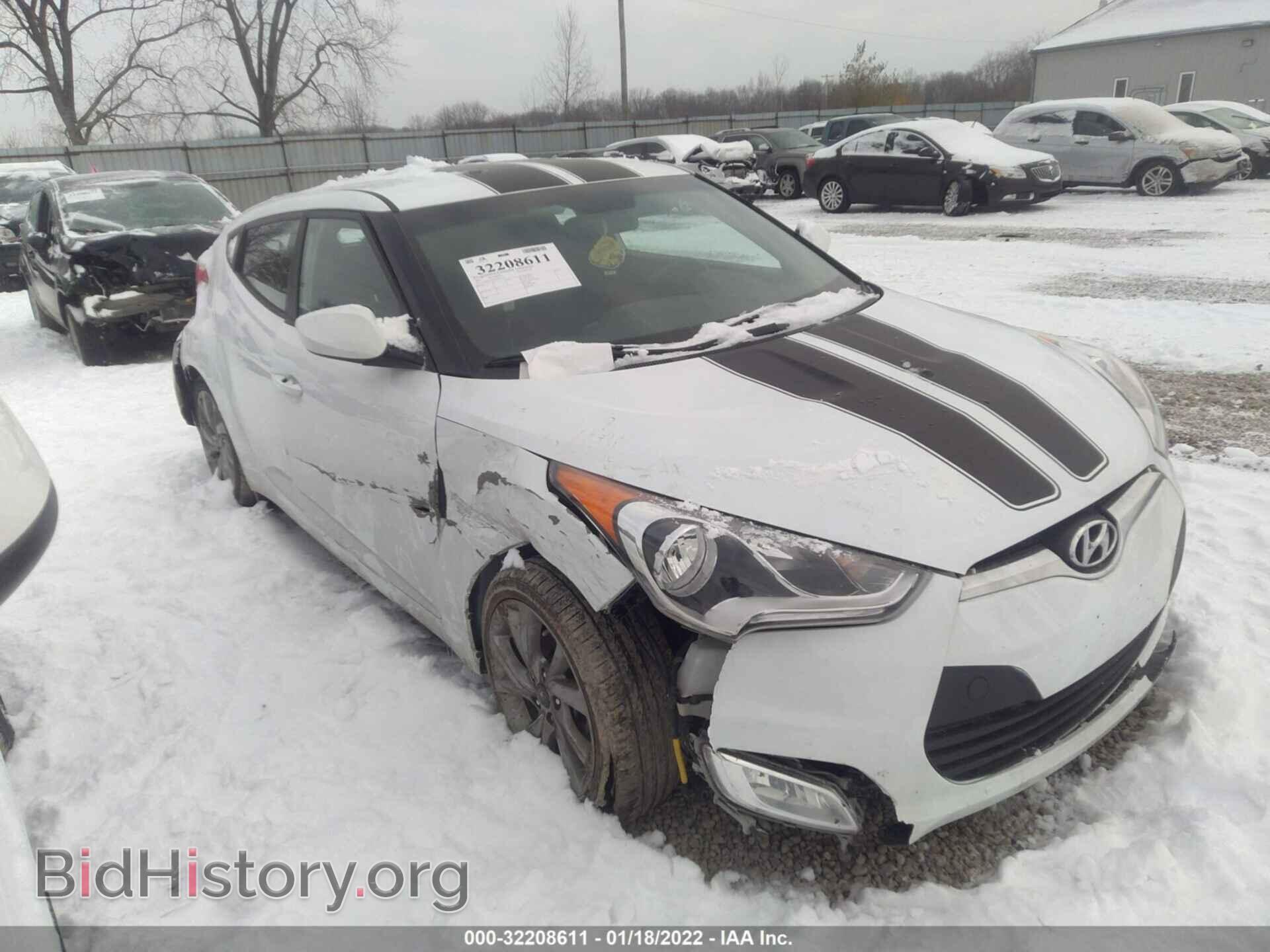 Photo KMHTC6ADXHU311332 - HYUNDAI VELOSTER 2017
