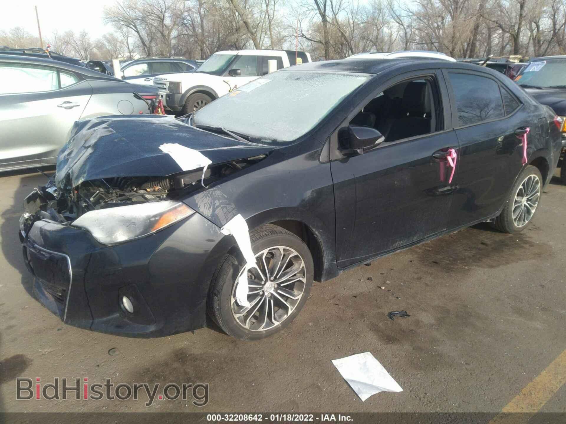 2014 TOYOTA COROLLA - VIN: 2T1BURHE7EC004223 - Фото 2