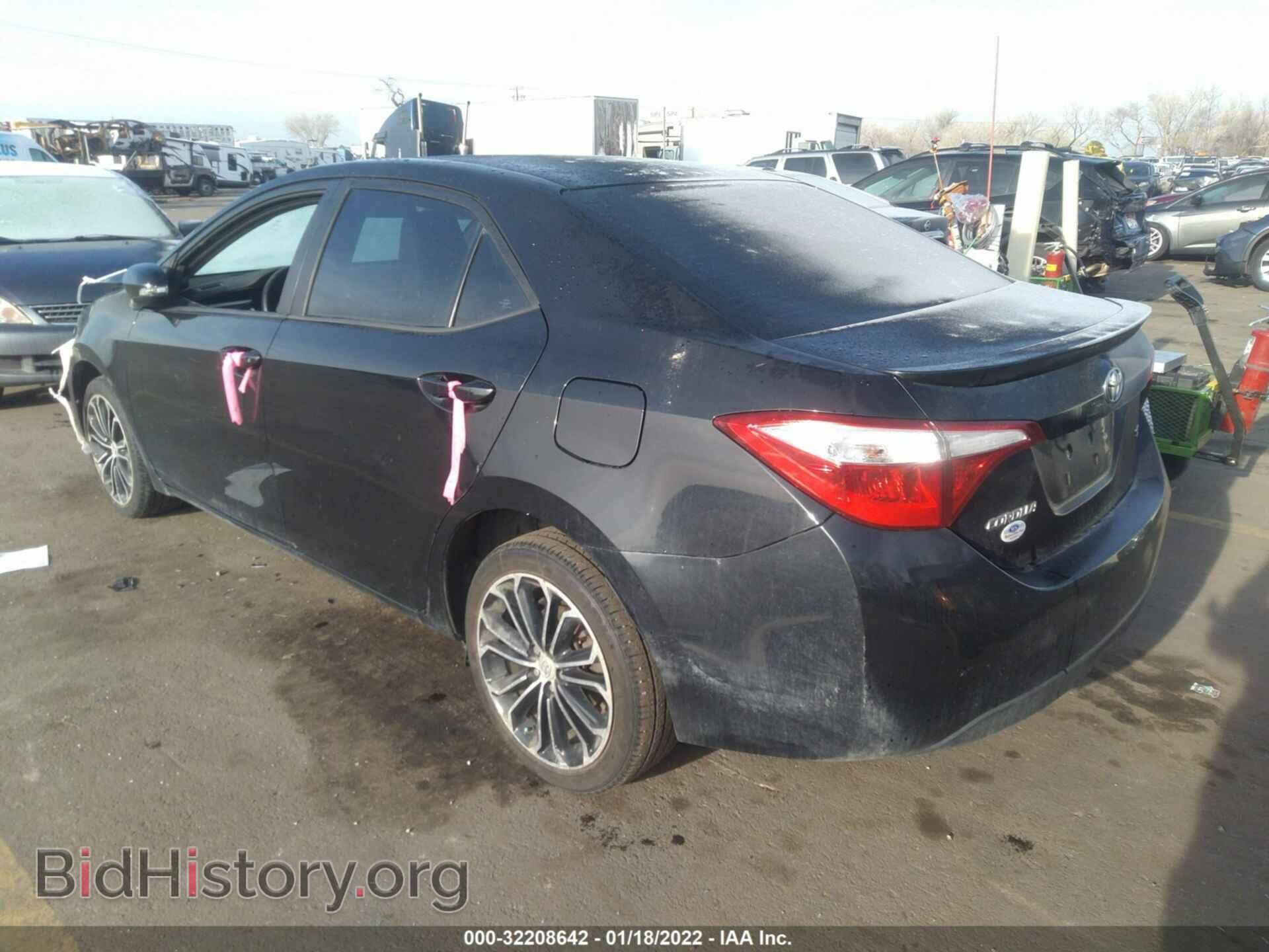 2014 TOYOTA COROLLA - VIN: 2T1BURHE7EC004223 - Фото 3