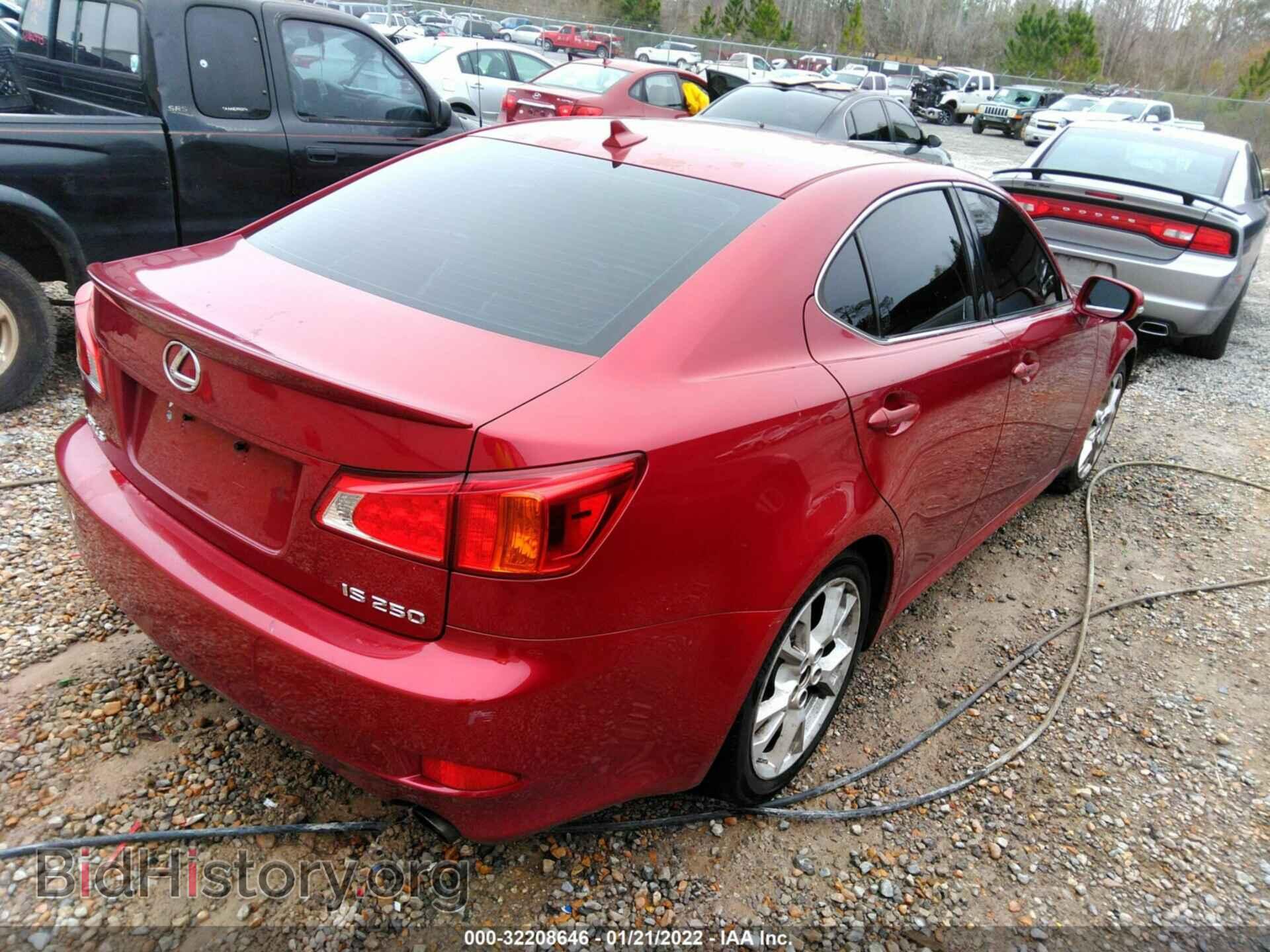 2009 LEXUS IS 250 - VIN: JTHBK262295088913 - Фото 4