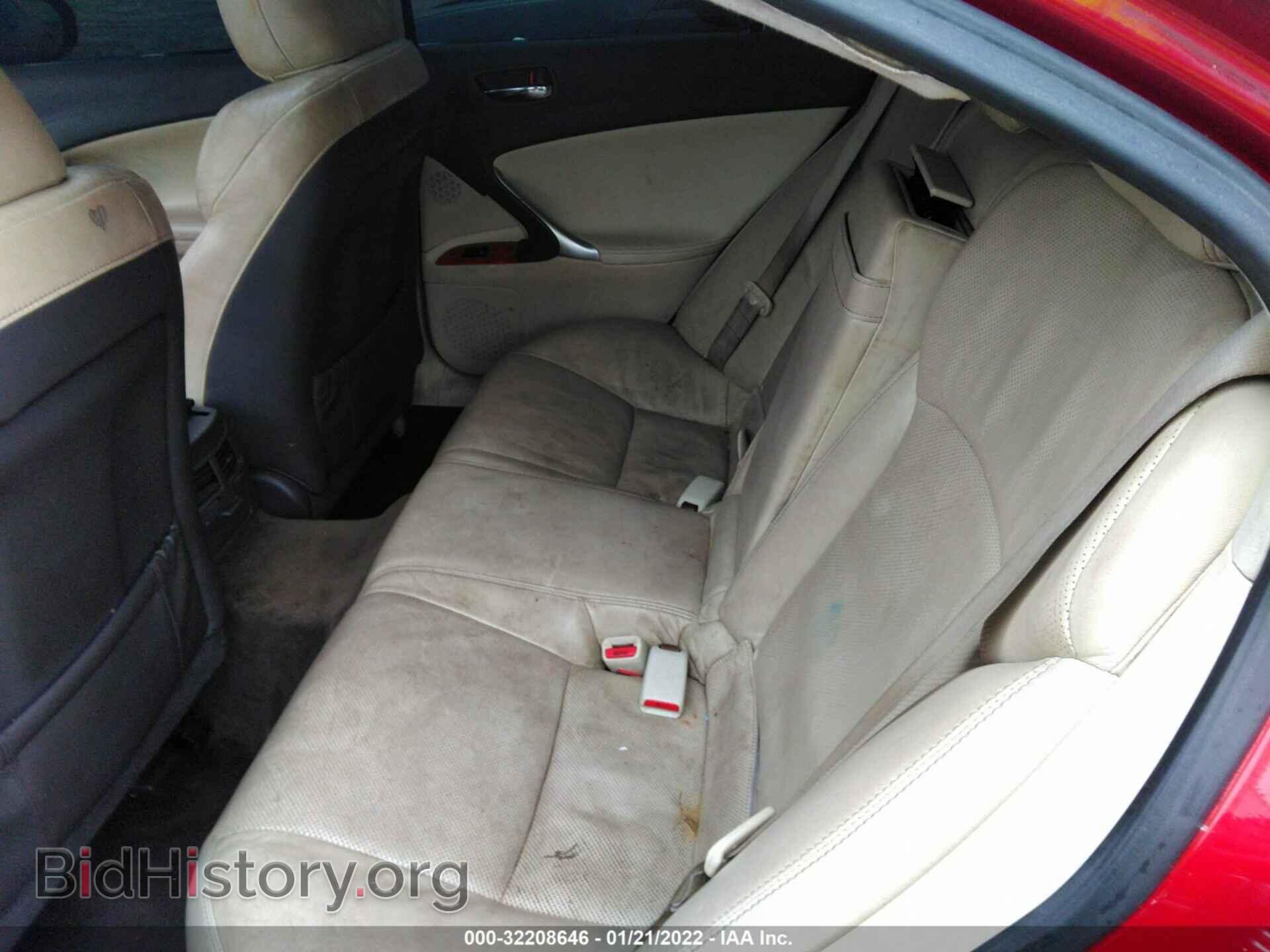 2009 LEXUS IS 250 - VIN: JTHBK262295088913 - Фото 8