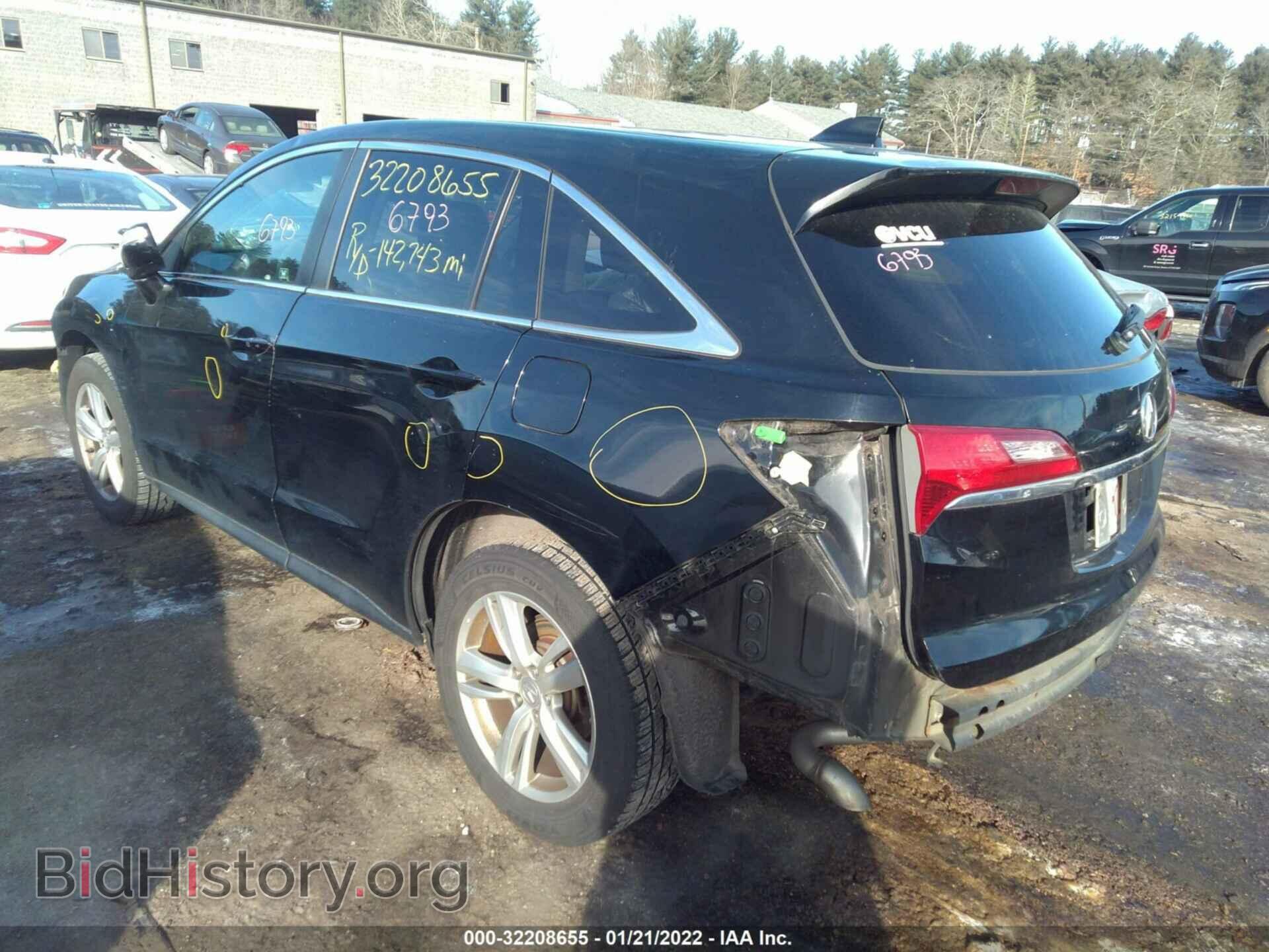 2013 ACURA RDX - VIN: 5J8TB4H58DL014085 - Фото 2