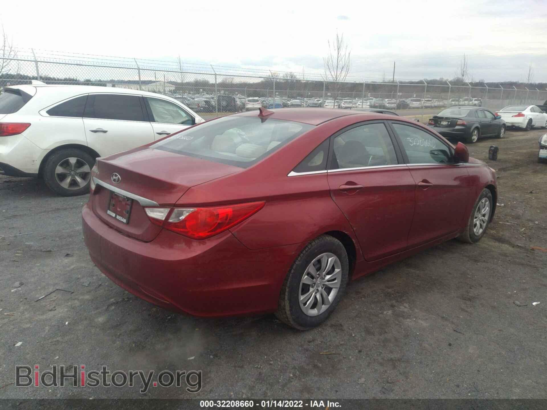 2011 HYUNDAI SONATA - VIN: 5NPEB4AC0BH062245 - Photo 4