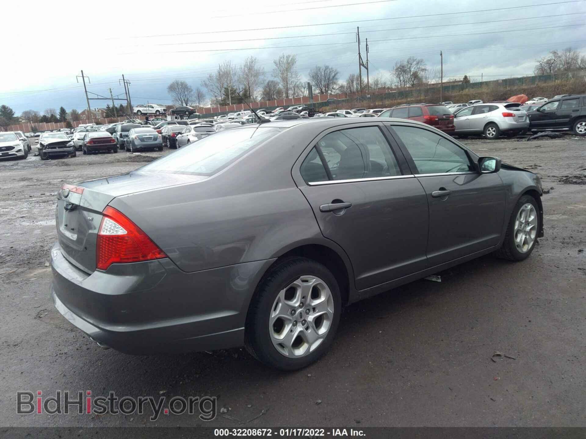 2010 FORD FUSION - VIN: 3FAHP0HA0AR405584 - Фото 4