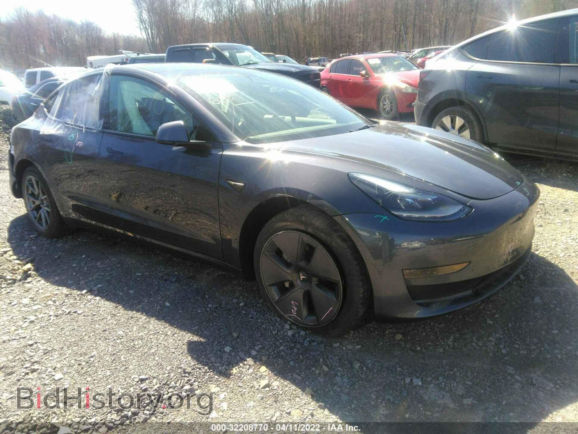 Photo 5YJ3E1EA0MF098881 - TESLA MODEL 3 2021
