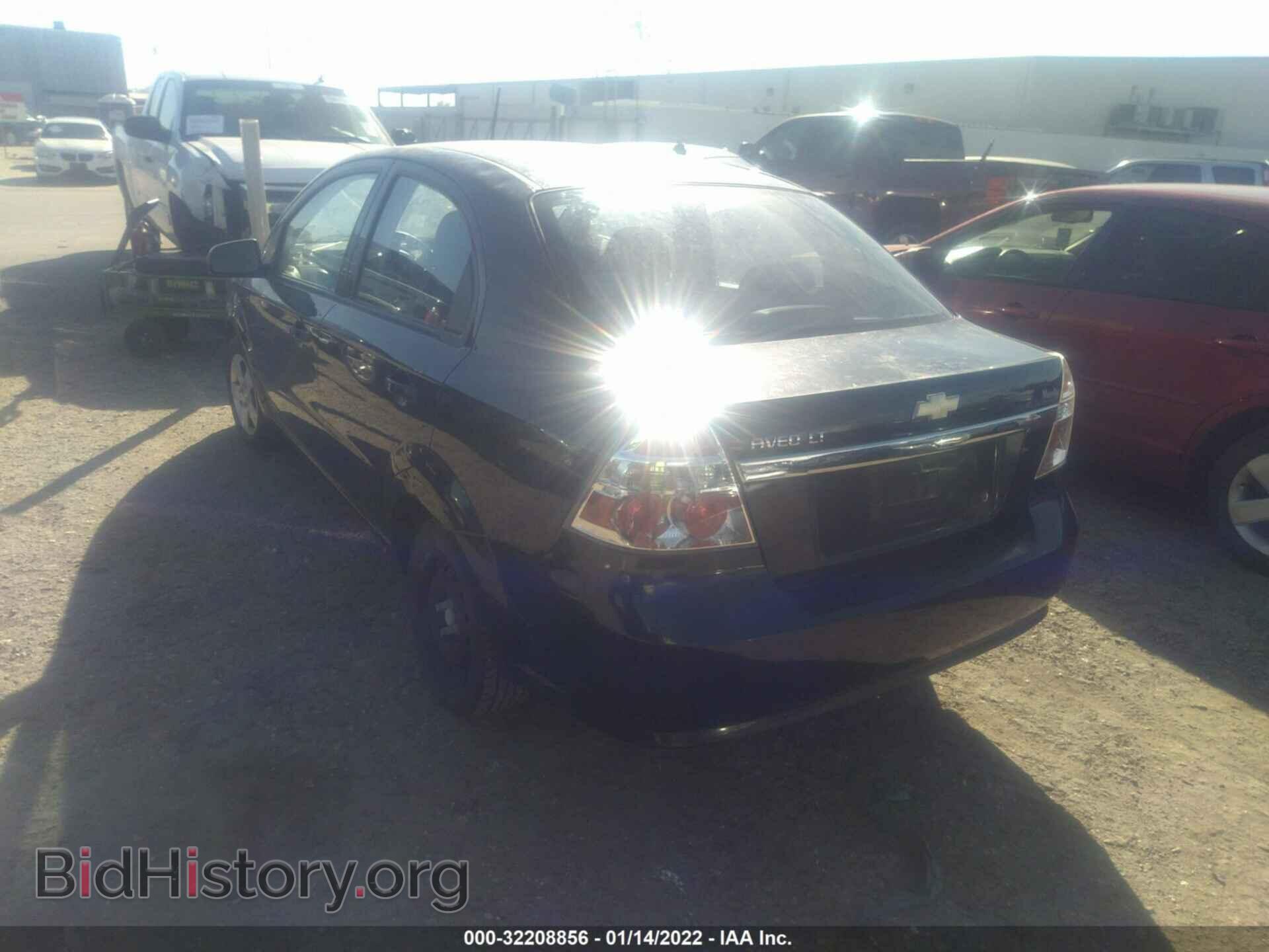 2009 CHEVROLET AVEO - VIN: KL1TD56E99B327250 - Фото 3