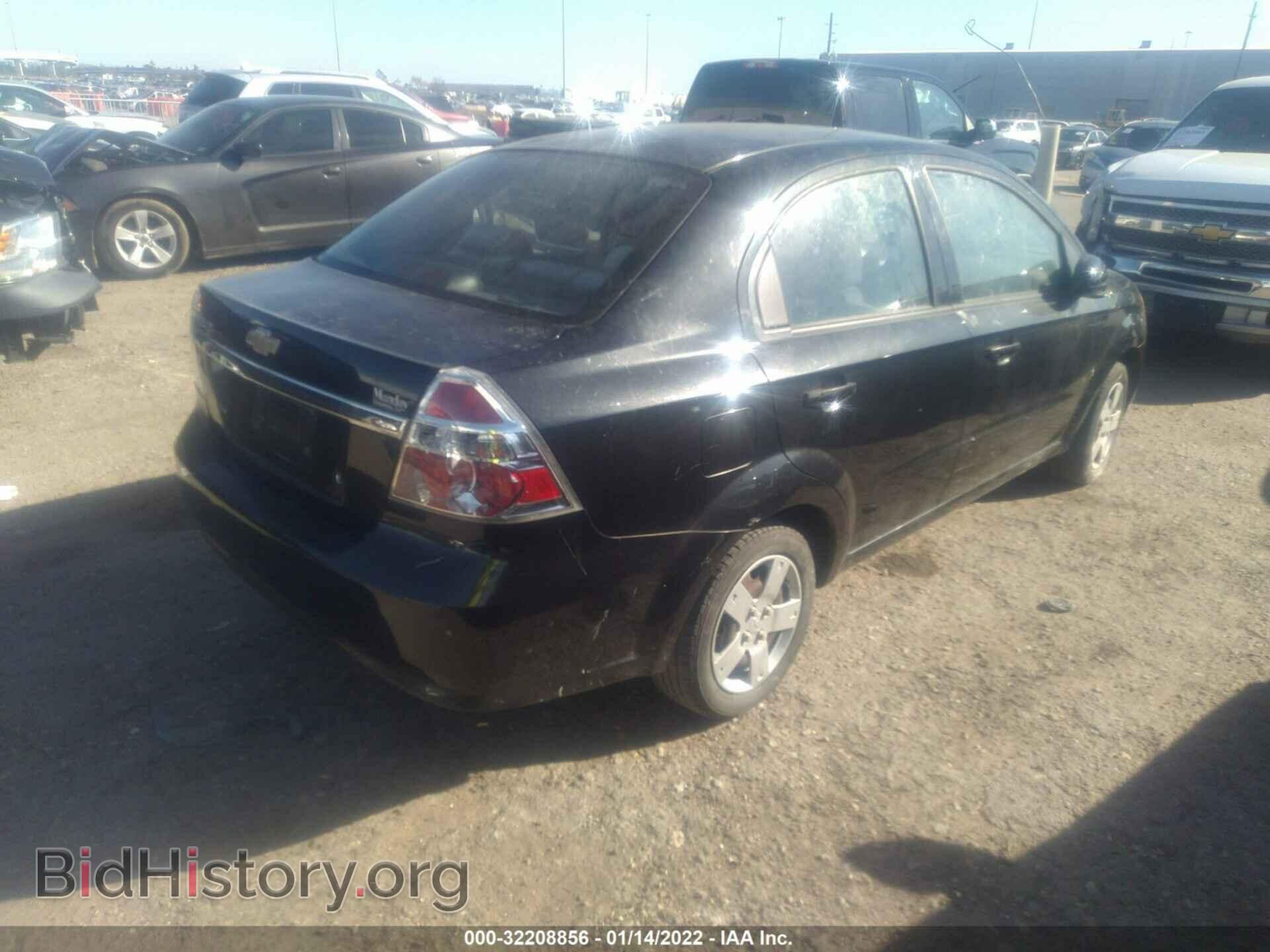 2009 CHEVROLET AVEO - VIN: KL1TD56E99B327250 - Фото 4