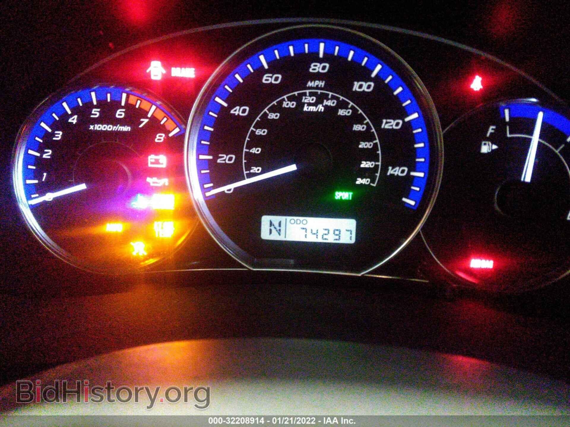 2010 SUBARU FORESTER - VIN: JF2SH6AC8AH755477 - Фото 6