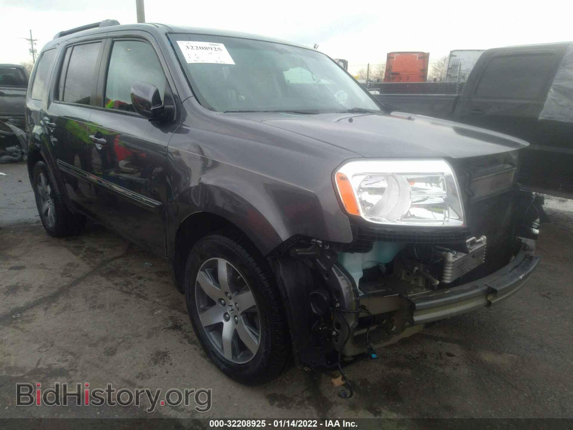 Фотография 5FNYF4H93FB019745 - HONDA PILOT 2015