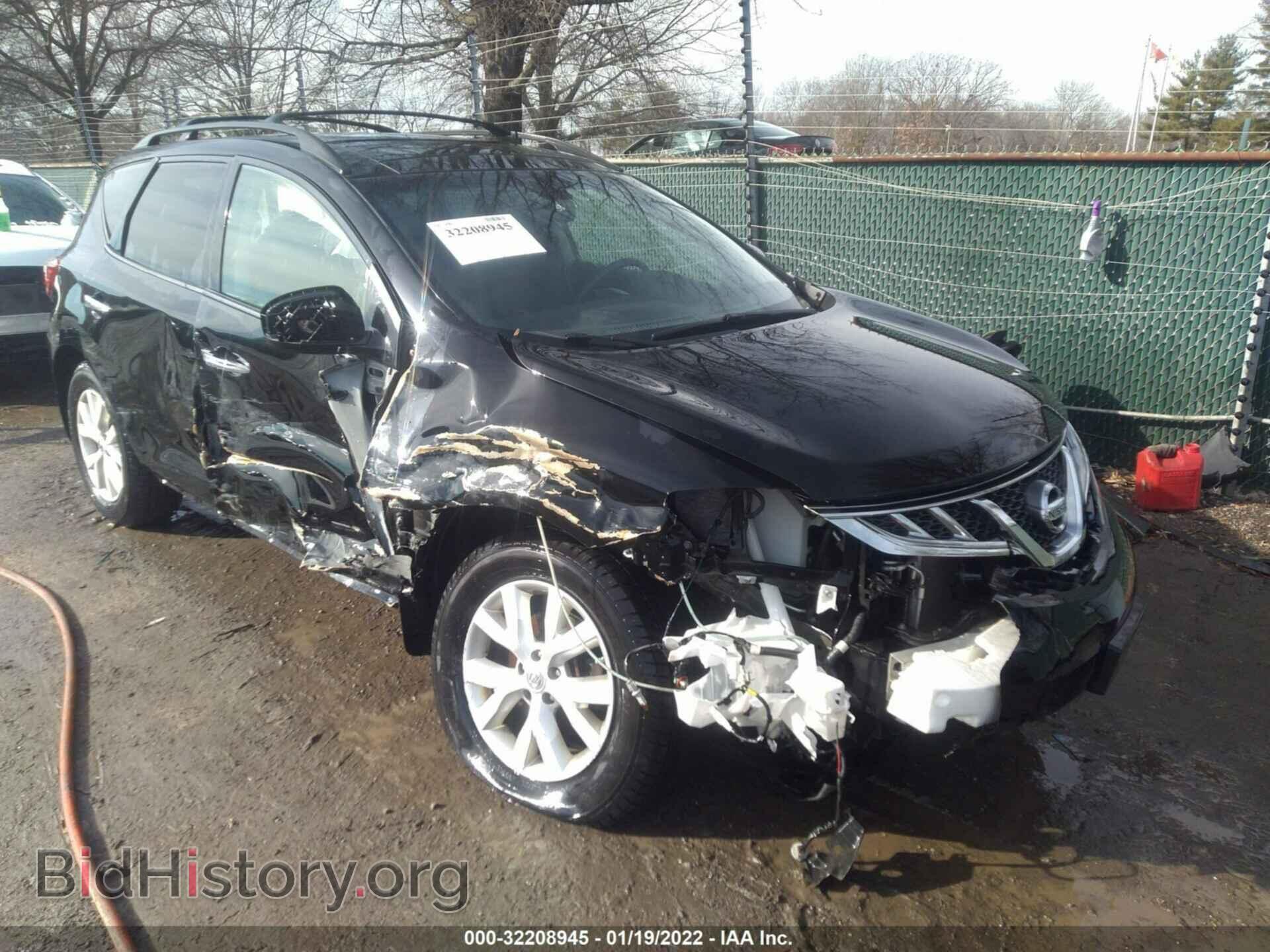 Фотография JN8AZ1MW4CW222450 - NISSAN MURANO 2012