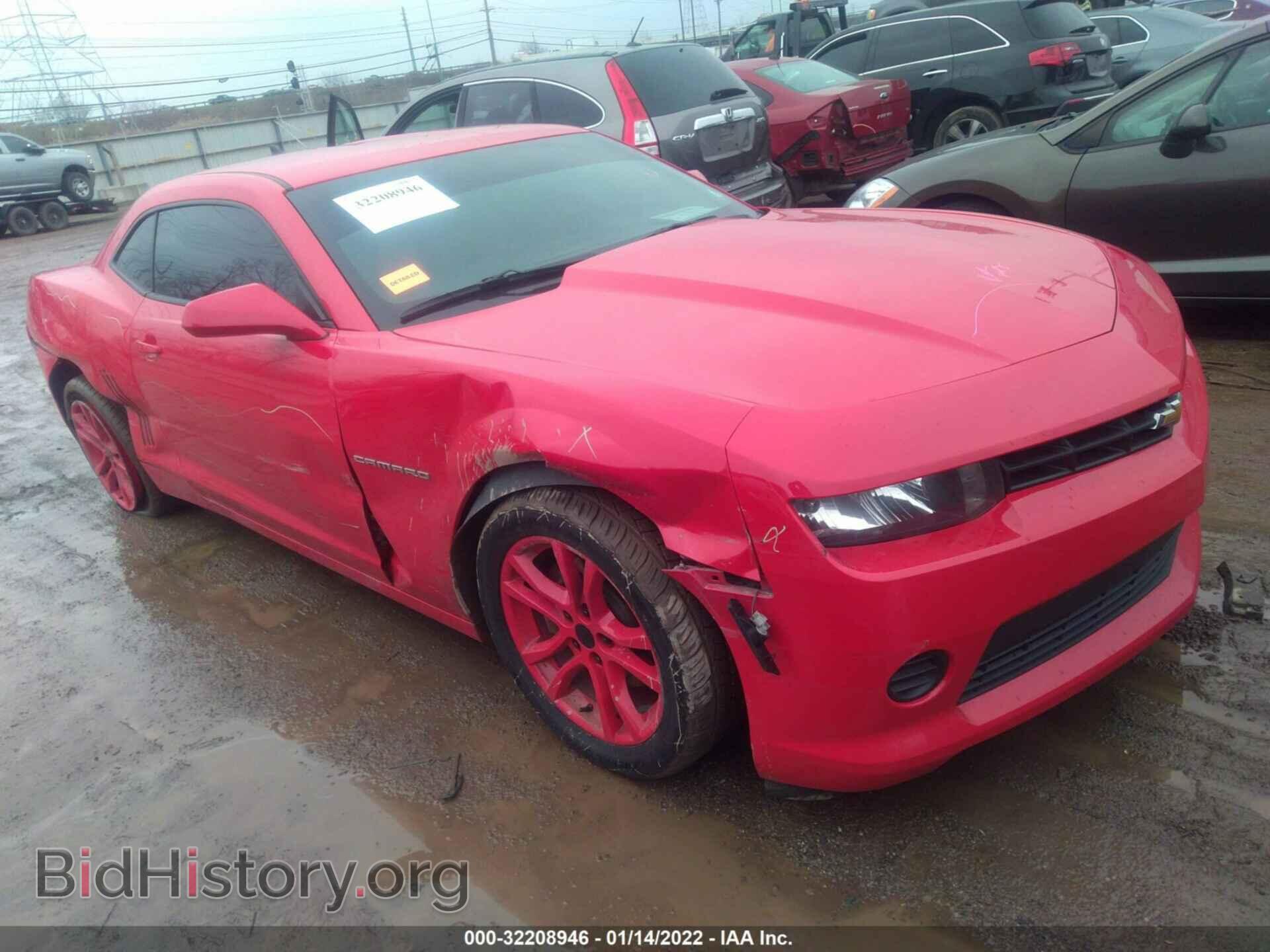 Photo 2G1FA1E32E9300015 - CHEVROLET CAMARO 2014