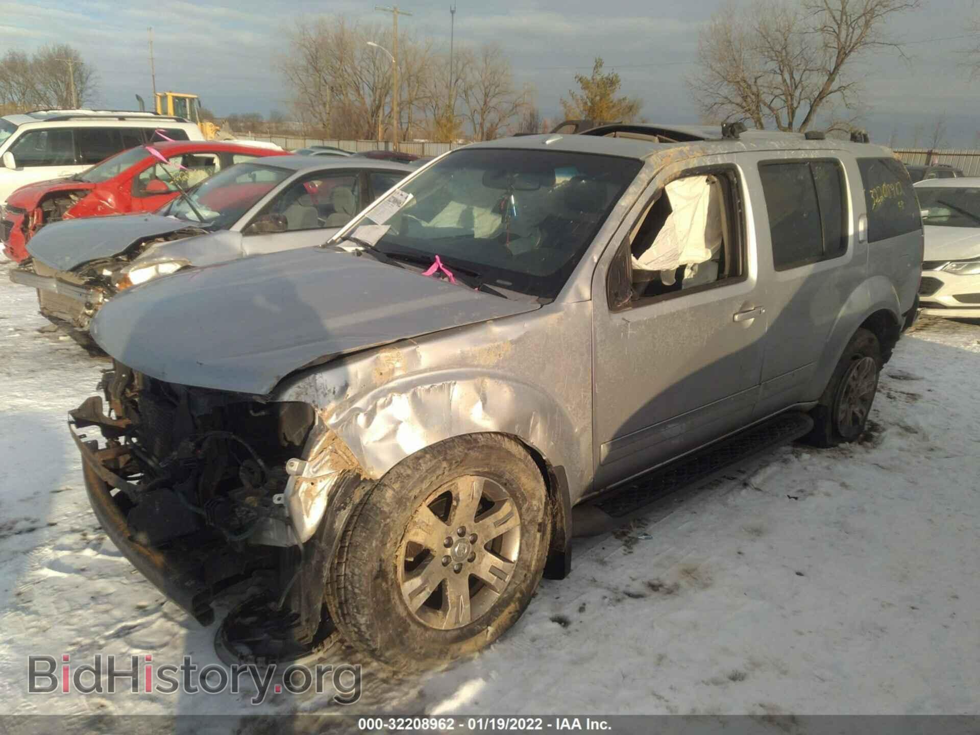 2008 NISSAN PATHFINDER - VIN: 5N1AR18B98C637836 - Фото 2