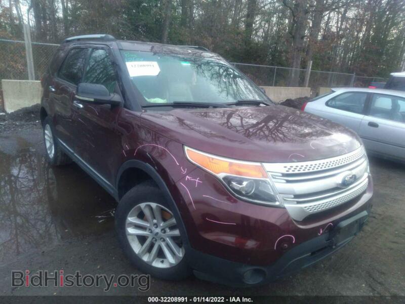 2012 Ford EXPLORER XLT (VIN 1FMHK8D80CGA42722) — photo 1 of 11, IAAI, damage: left front