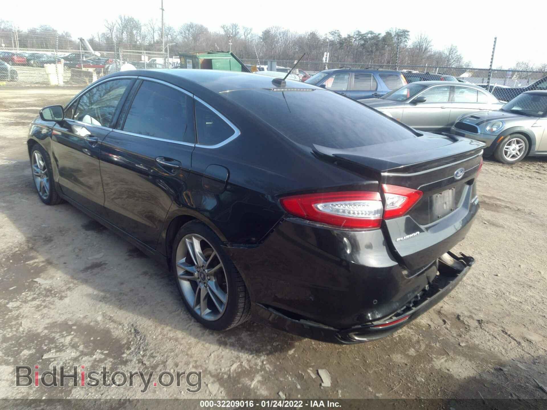 2013 FORD FUSION - VIN: 3FA6P0K94DR160928 - Фото 3