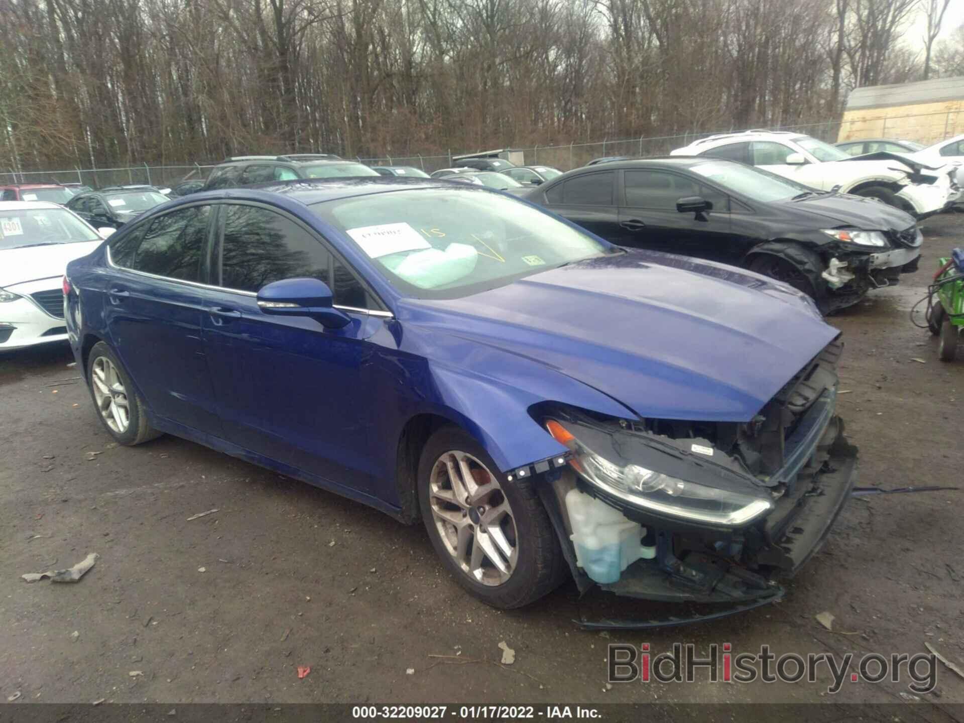 Photo 3FA6P0H72GR275652 - FORD FUSION 2016