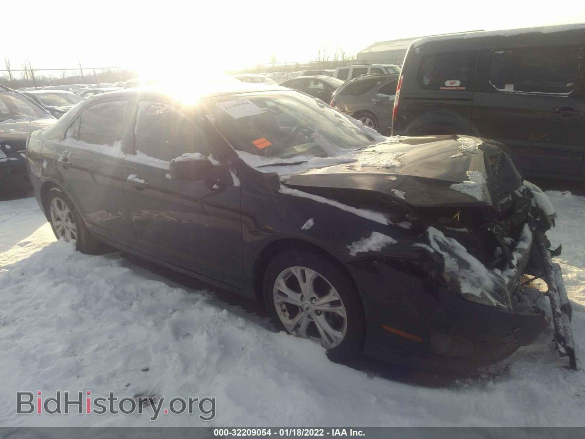 Photo 3FAHP0HA5CR326110 - FORD FUSION 2012