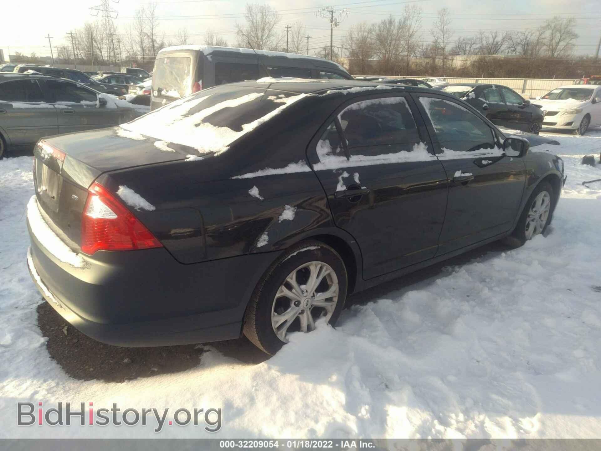 2012 FORD FUSION - VIN: 3FAHP0HA5CR326110 - Фото 4