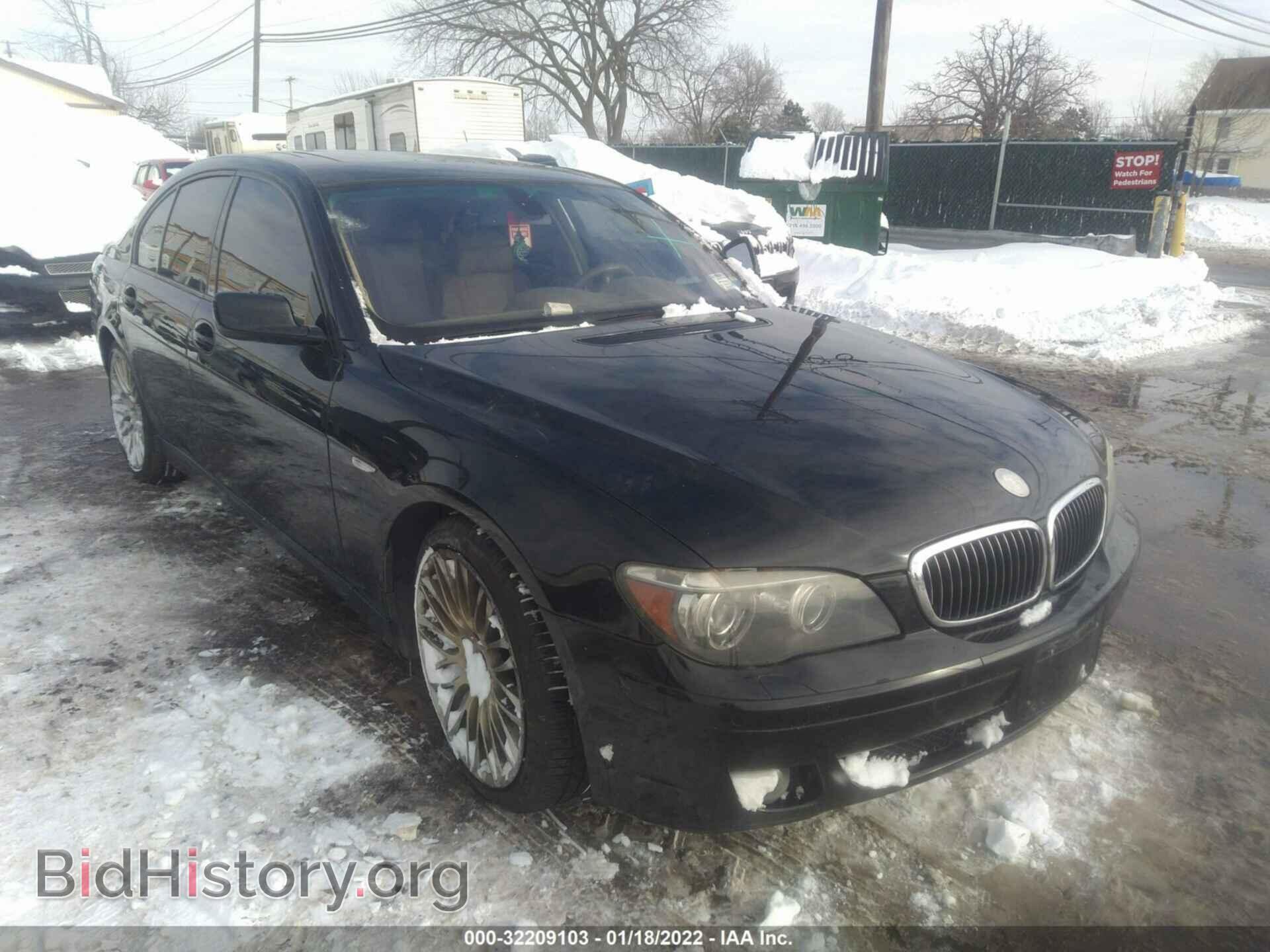 Photo WBAHL83518DT12894 - BMW 7 SERIES 2008