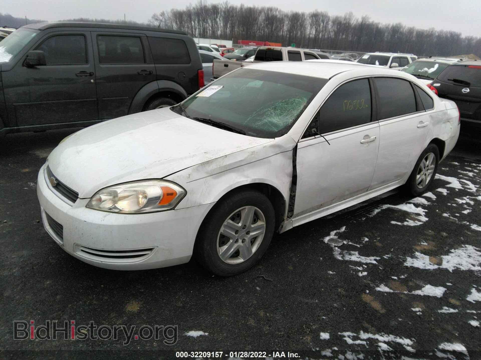 2010 CHEVROLET IMPALA - VIN: 2G1WA5EK9A1111921 - Фото 2
