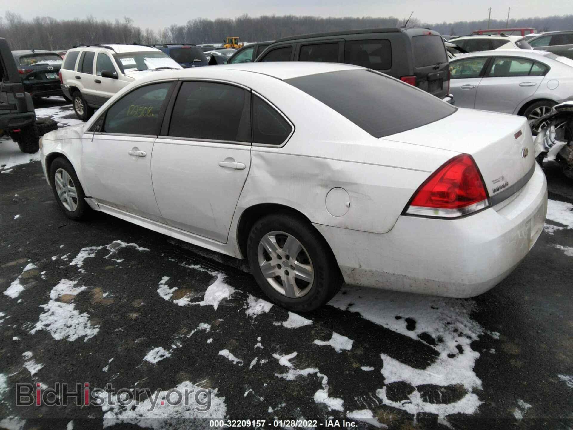2010 CHEVROLET IMPALA - VIN: 2G1WA5EK9A1111921 - Фото 3