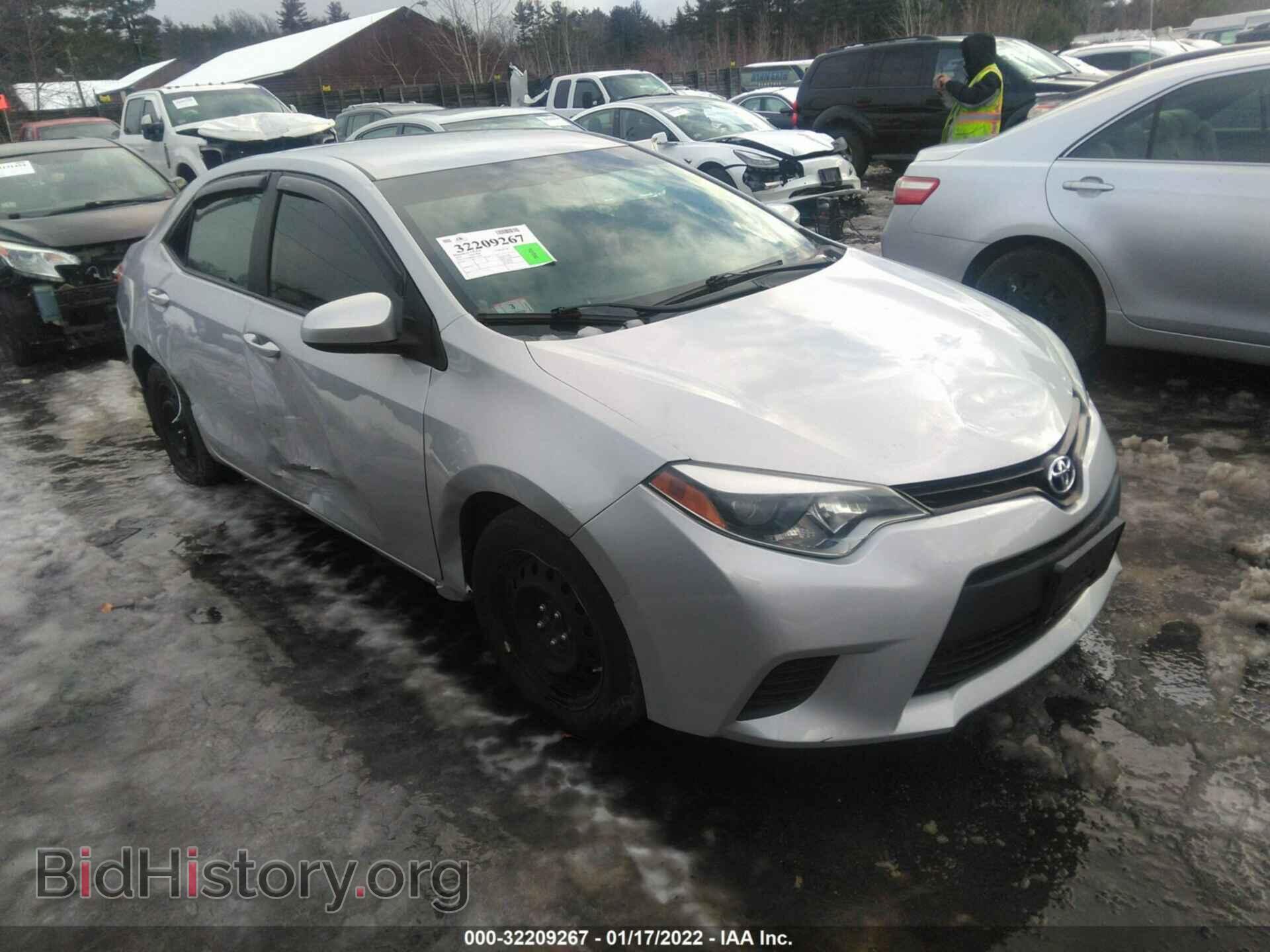Photo 2T1BURHE4EC216741 - TOYOTA COROLLA 2014