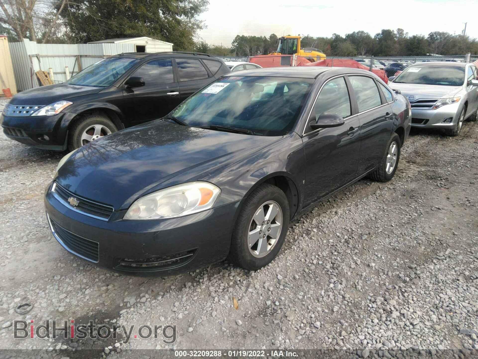 2008 CHEVROLET IMPALA - VIN: 2G1WT58K789272480 - Фото 2