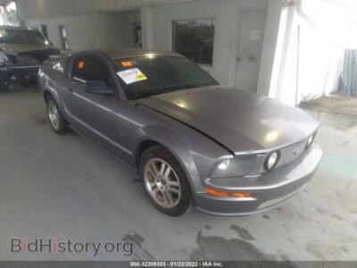 2006 Ford MUSTANG GT Deluxe, серый — VIN 1ZVFT82H465224240, IAAI