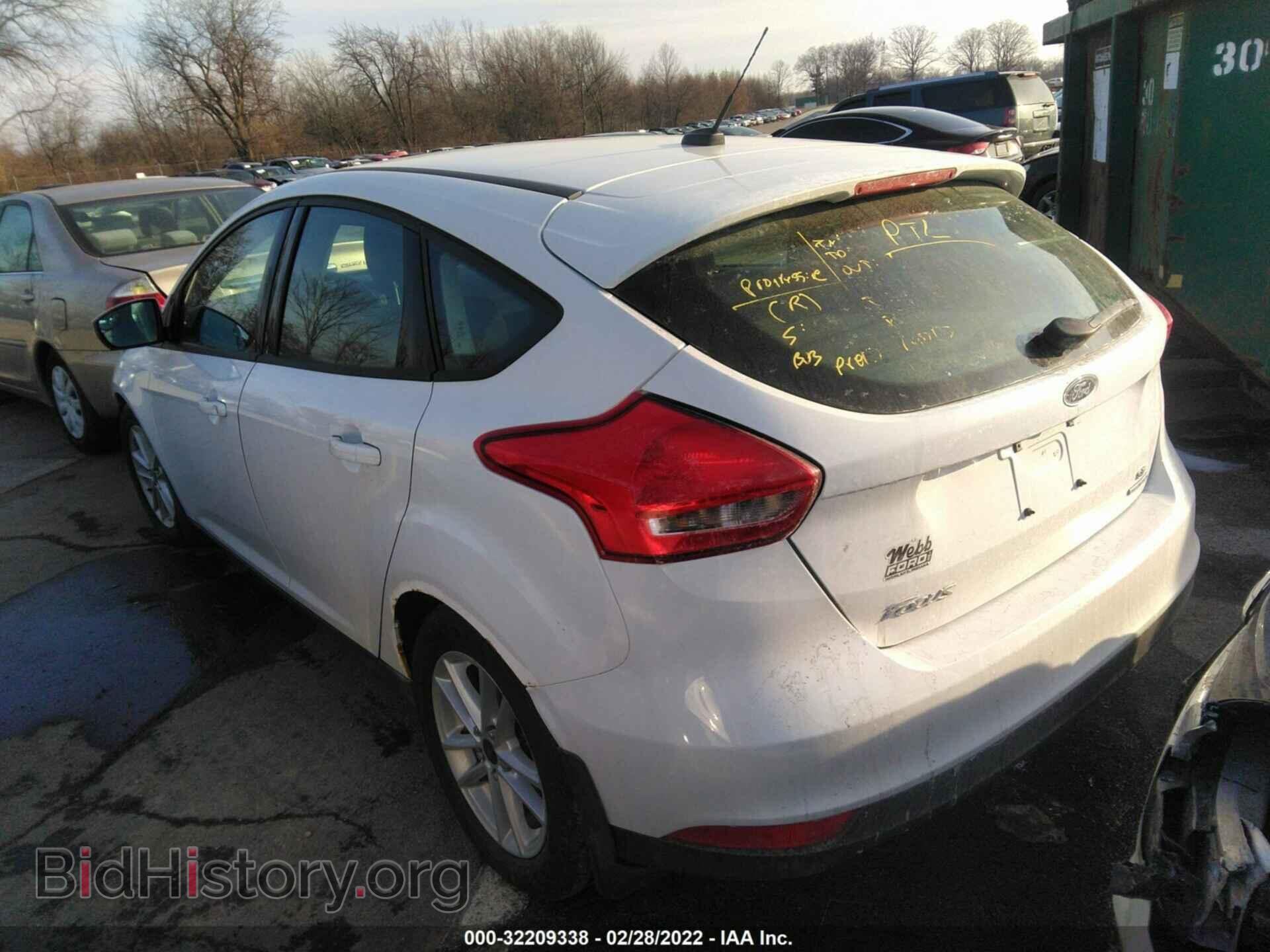2016 FORD FOCUS - VIN: 1FADP3K23GL370371 - Фото 3