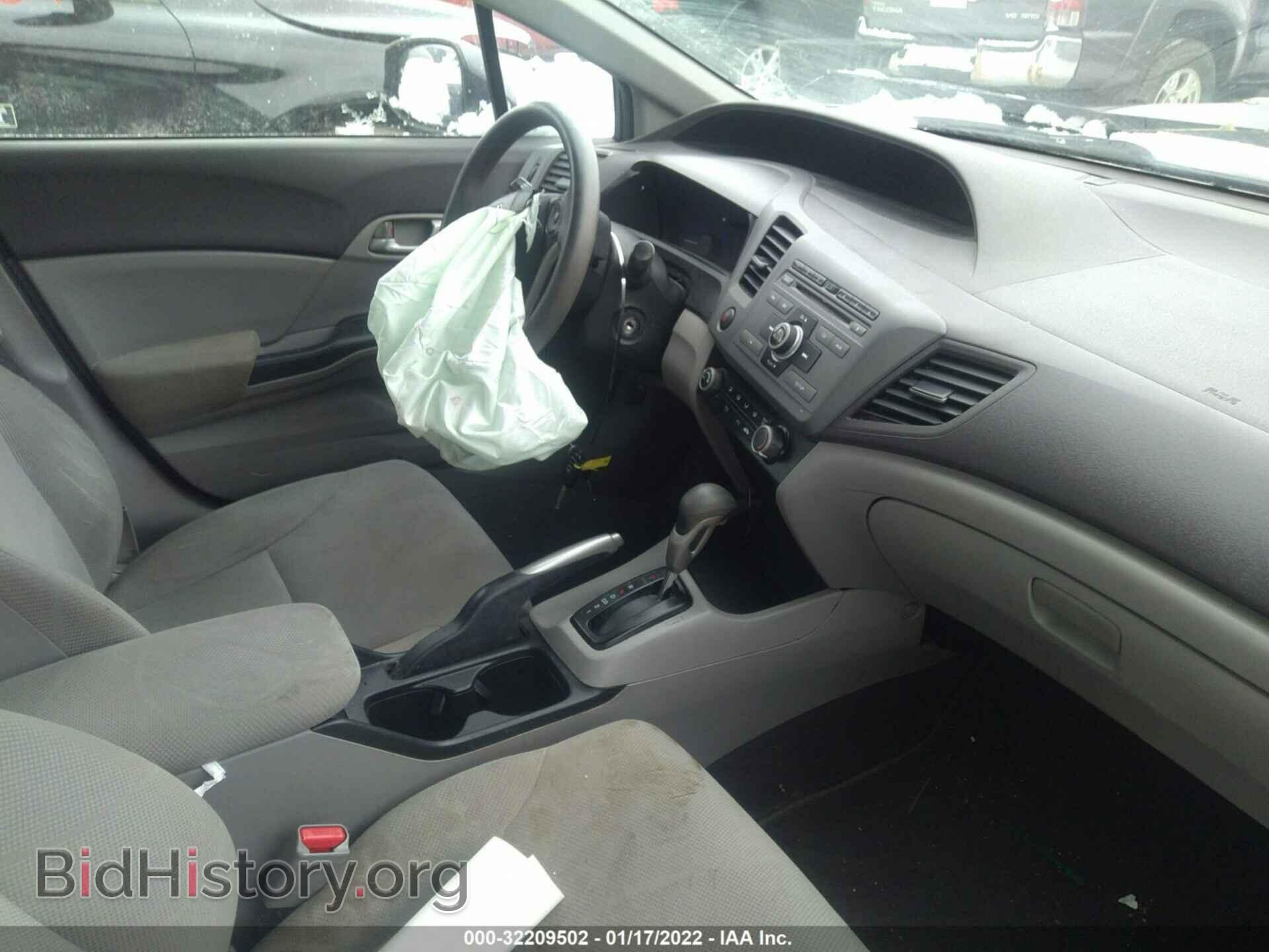 2012 HONDA CIVIC SDN - VIN: 19XFB2F57CE077415 - Фото 5