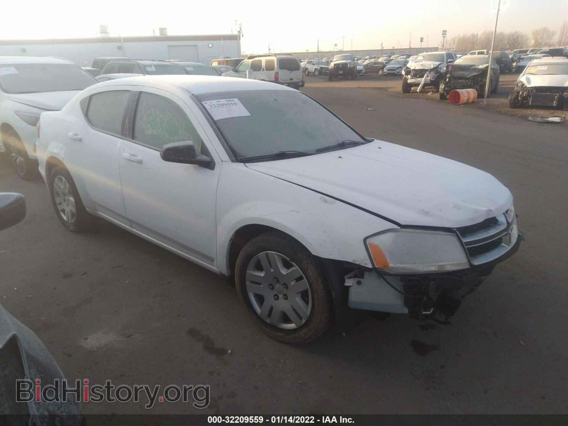 Фотография 1C3CDZAB8EN233774 - DODGE AVENGER 2014