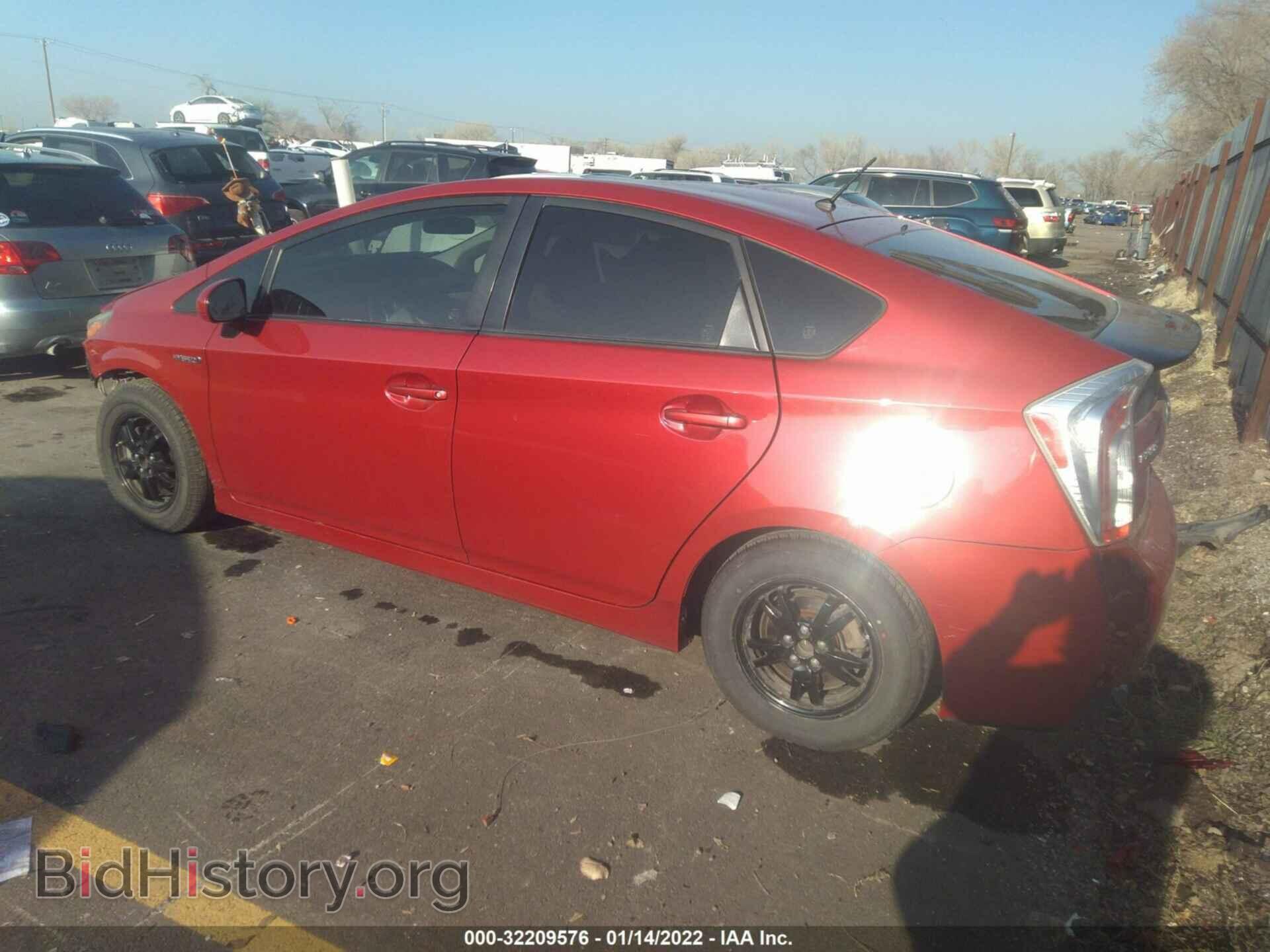 2012 TOYOTA PRIUS - VIN: JTDKN3DU4C5387359 - Фото 3