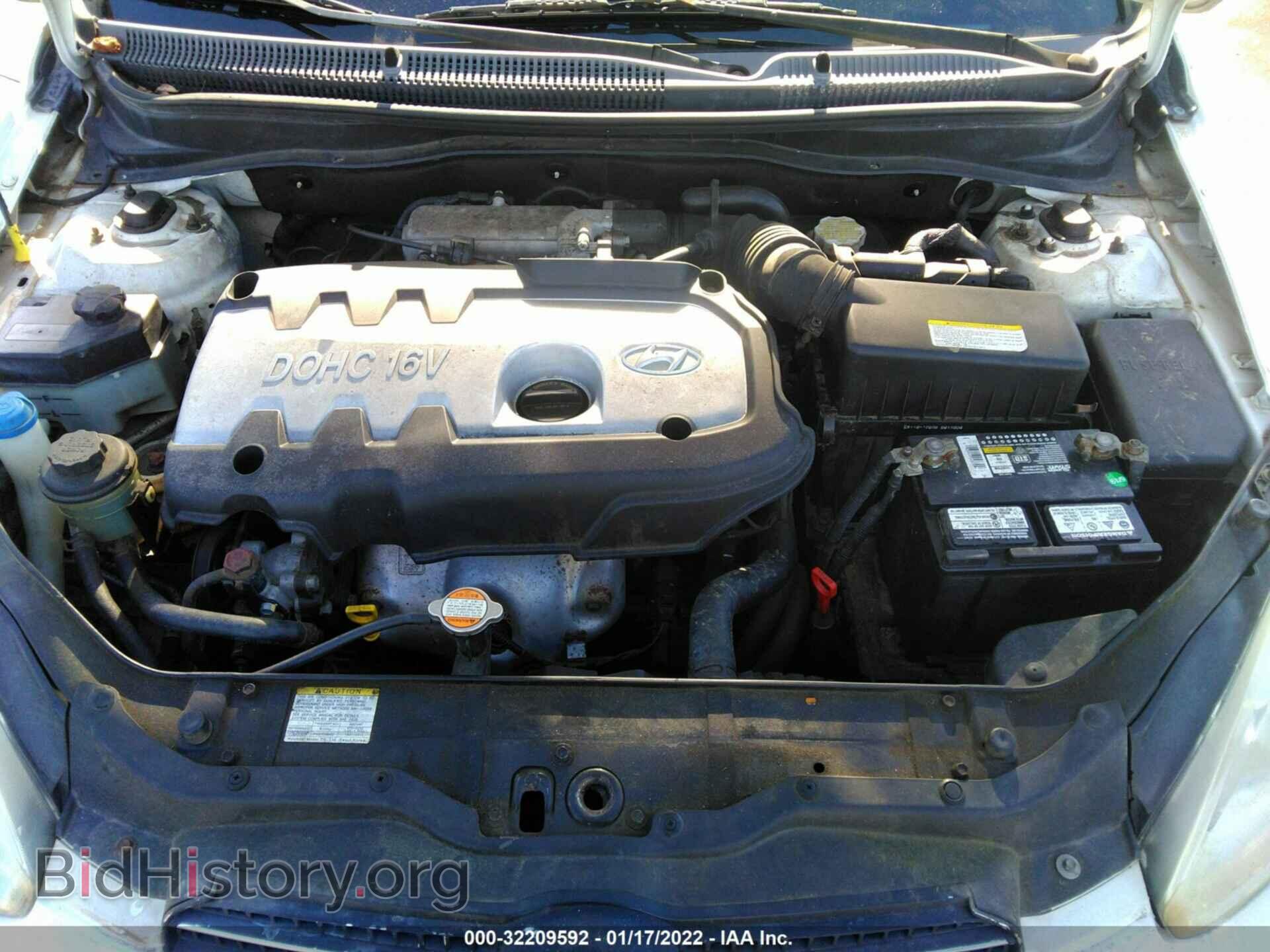 2007 HYUNDAI ACCENT - VIN: KMHCN46C77U112817 - Фото 10
