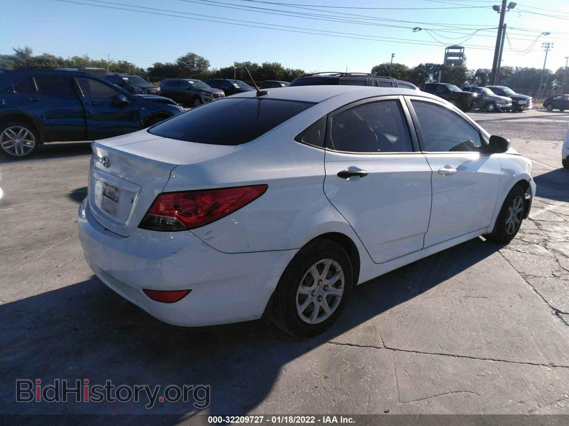2012 HYUNDAI ACCENT - VIN: KMHCT4AE9CU122645 - Фото 4