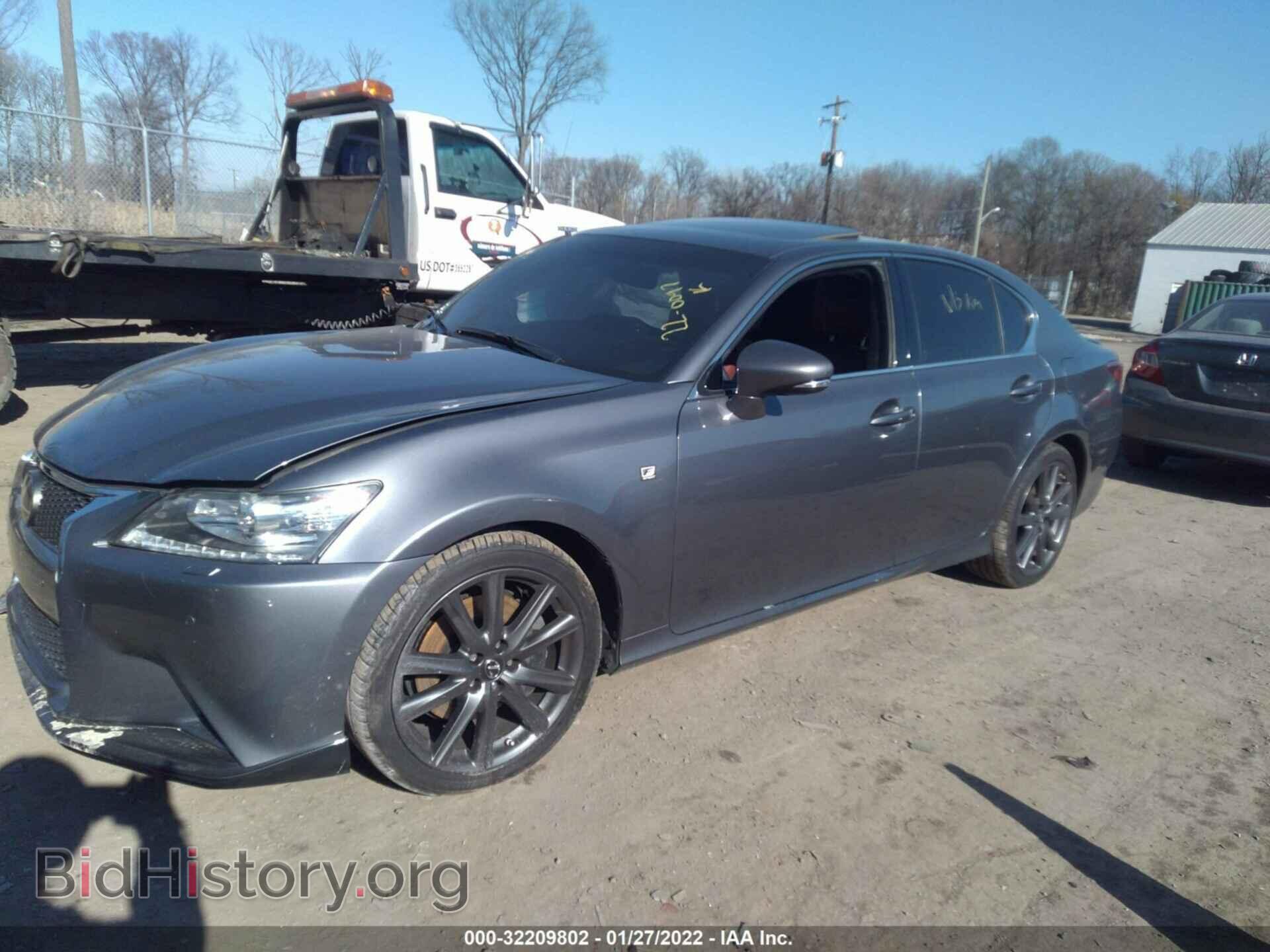 2013 LEXUS GS 350 - VIN: JTHCE1BL4D5017810 - Фото 2