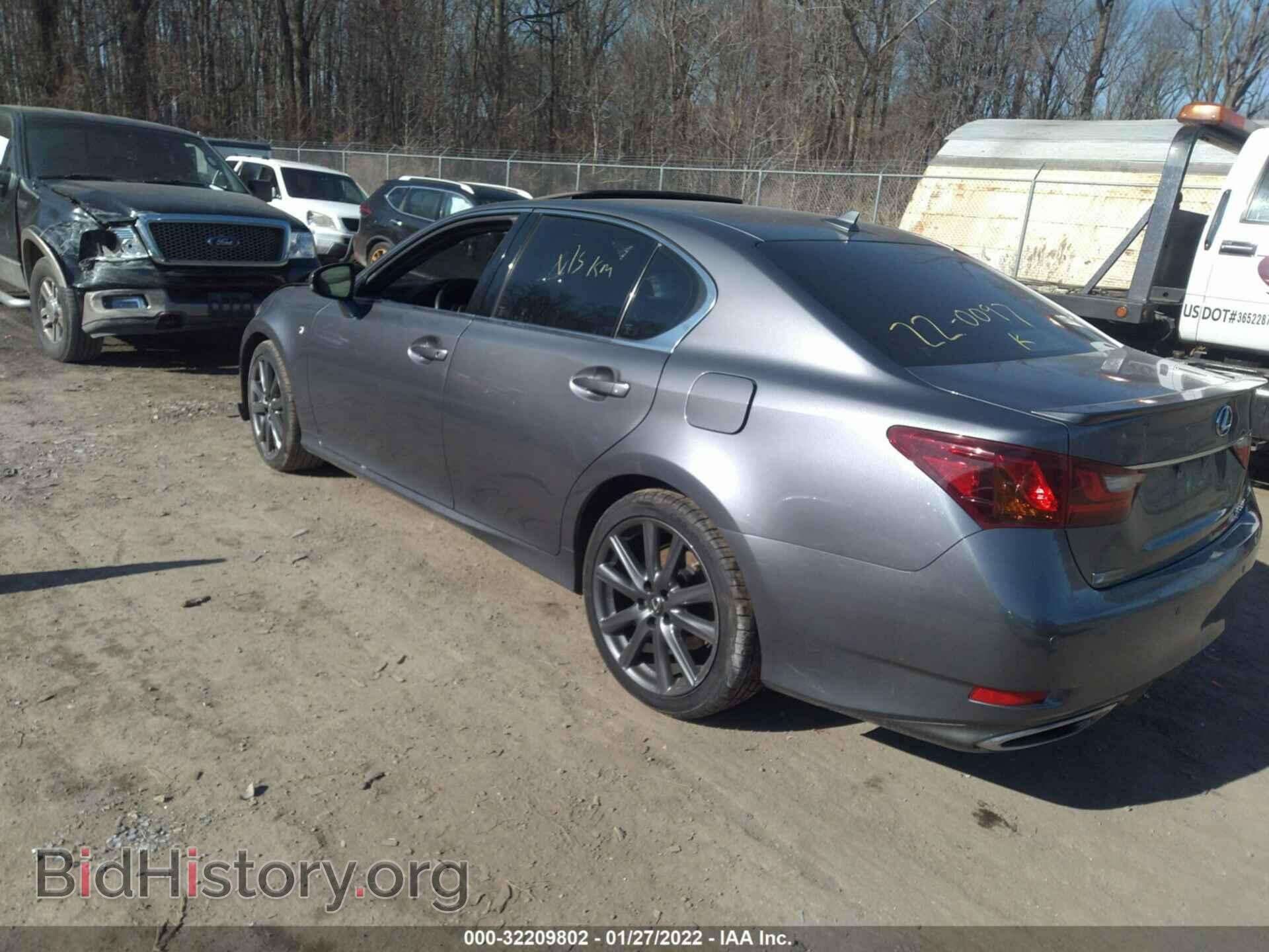 2013 LEXUS GS 350 - VIN: JTHCE1BL4D5017810 - Фото 3