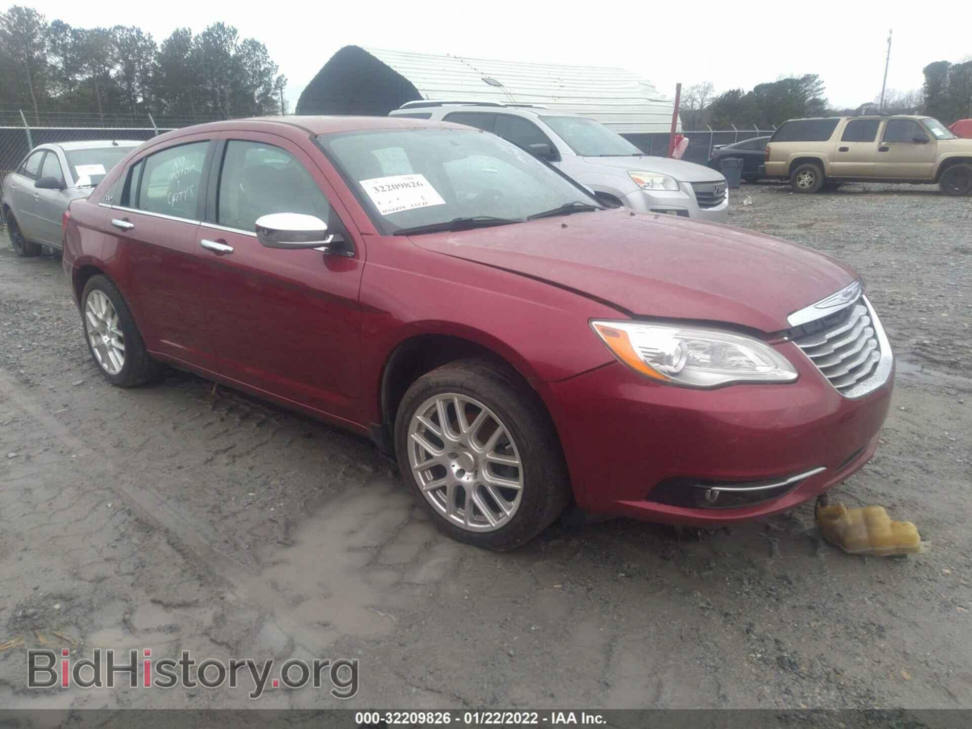 Фотография 1C3CCBCG4DN539839 - CHRYSLER 200 2013