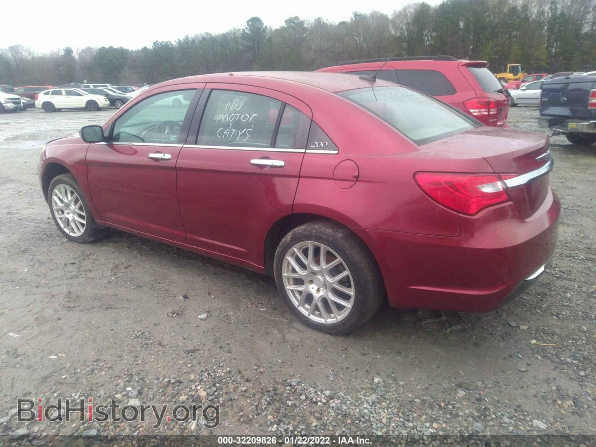 2013 CHRYSLER 200 - VIN: 1C3CCBCG4DN539839 - Фото 3